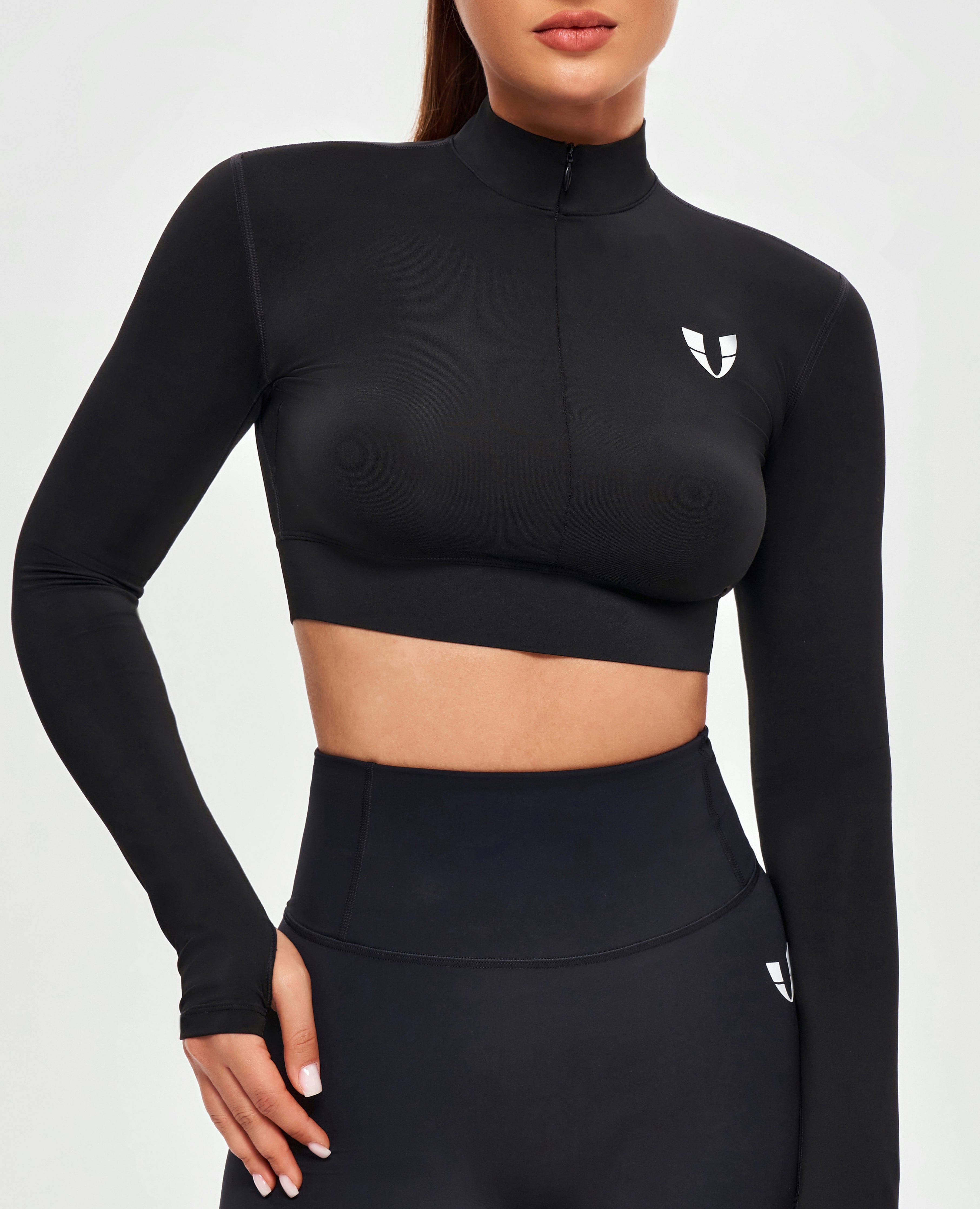 Haut de collier de collier - noir
