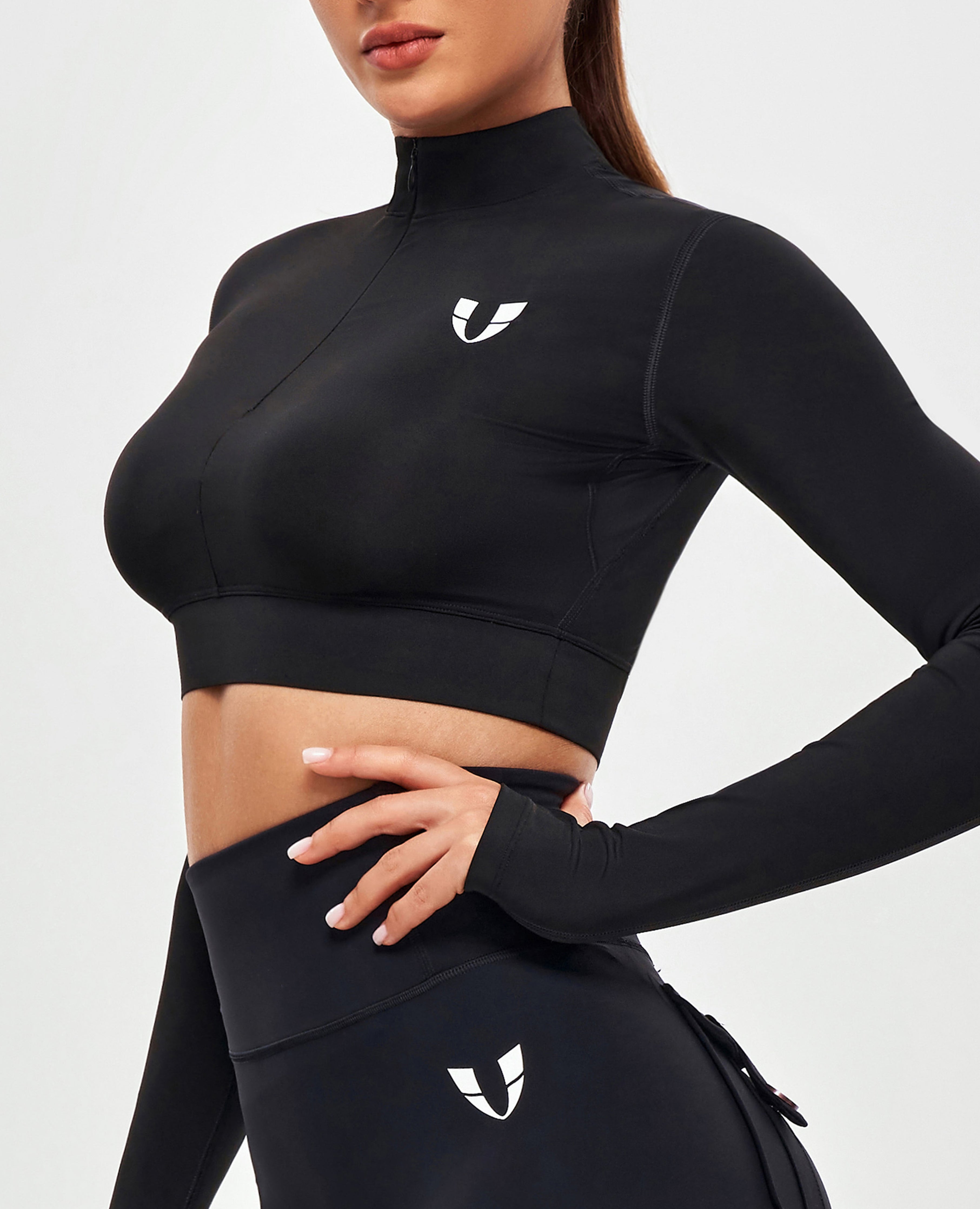 Haut de collier de collier - noir