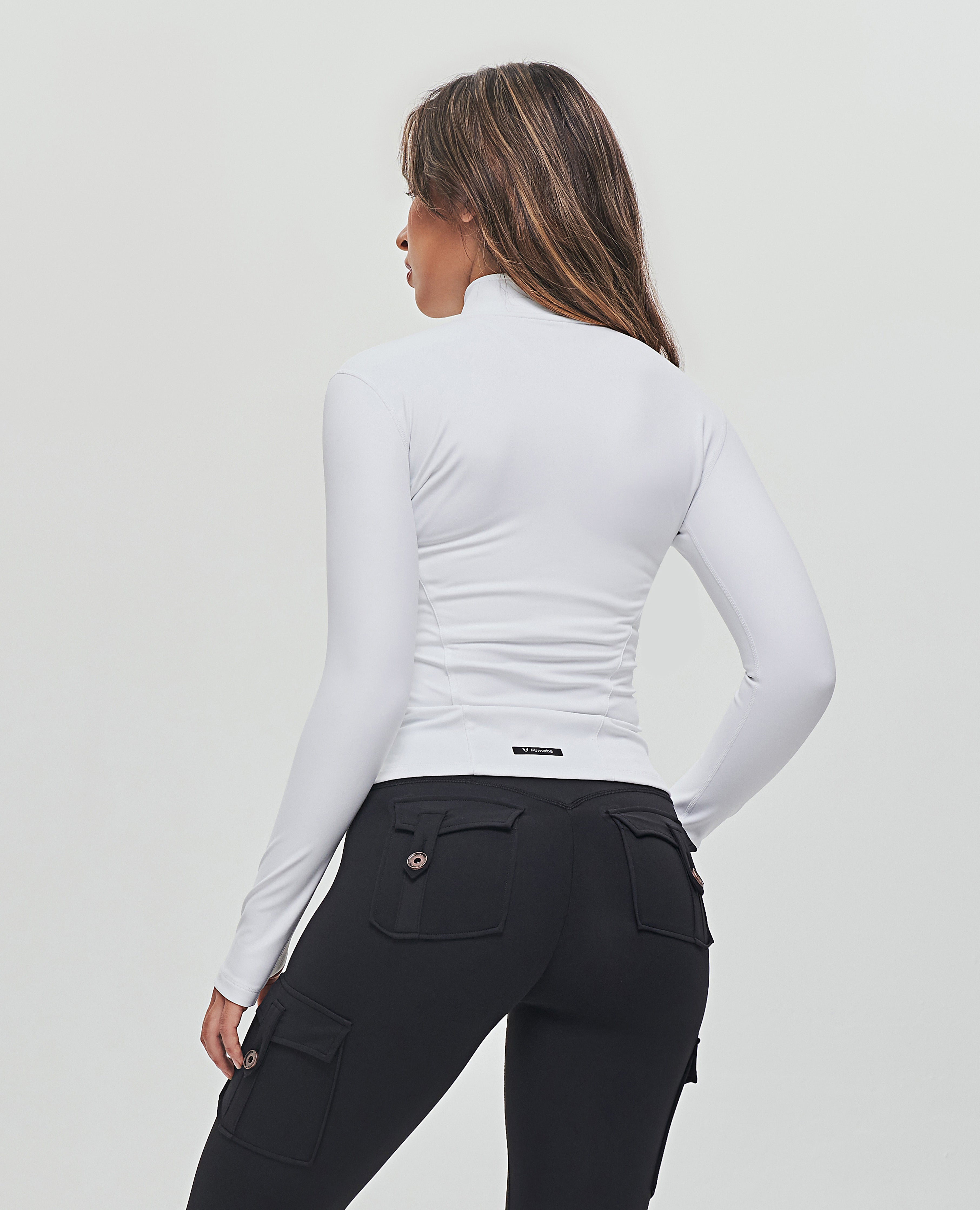 Full Zip Training Jacket - White