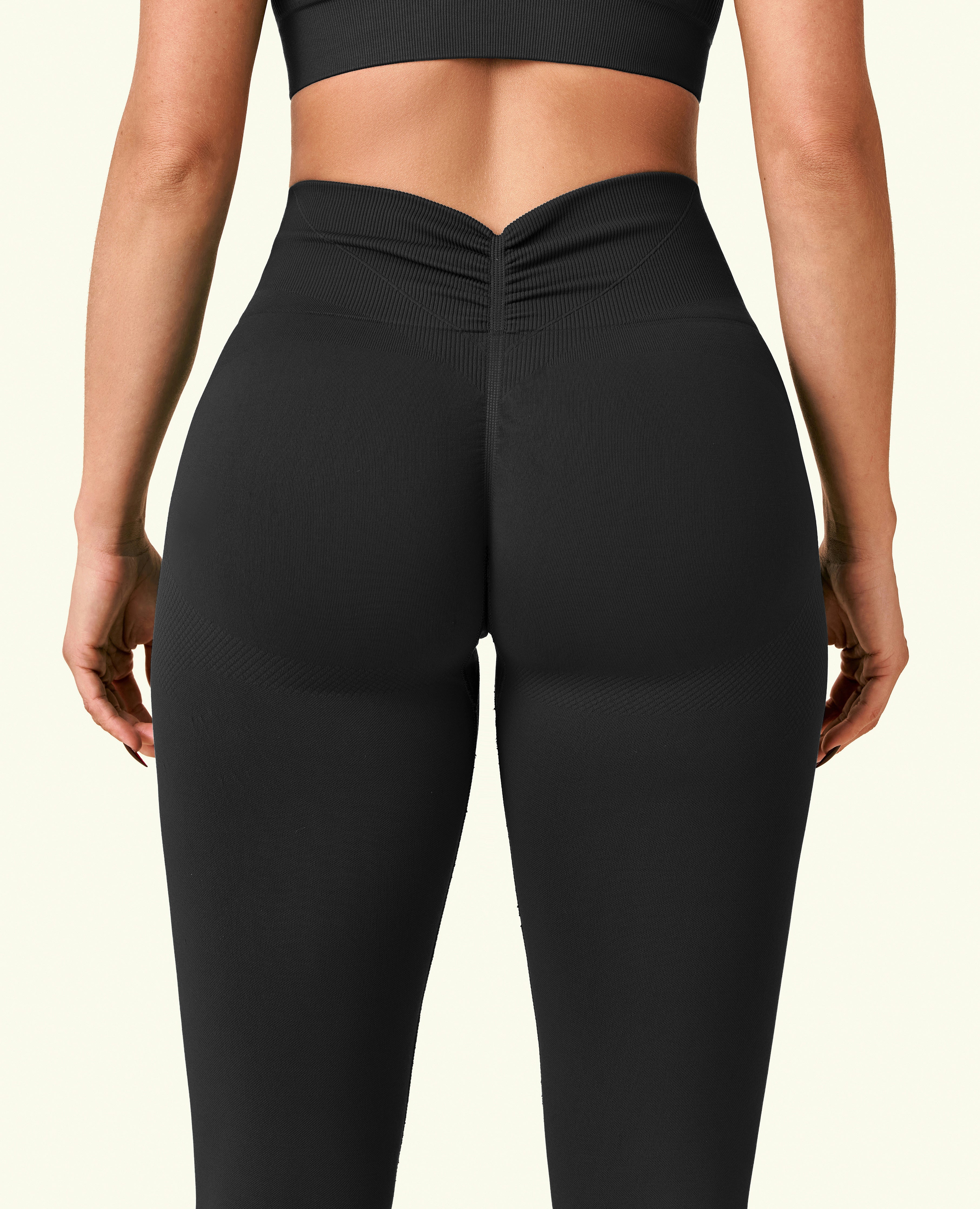 Exclusivo de EE. UU. | Leggings sin costuras Sculpt Lift - Negro