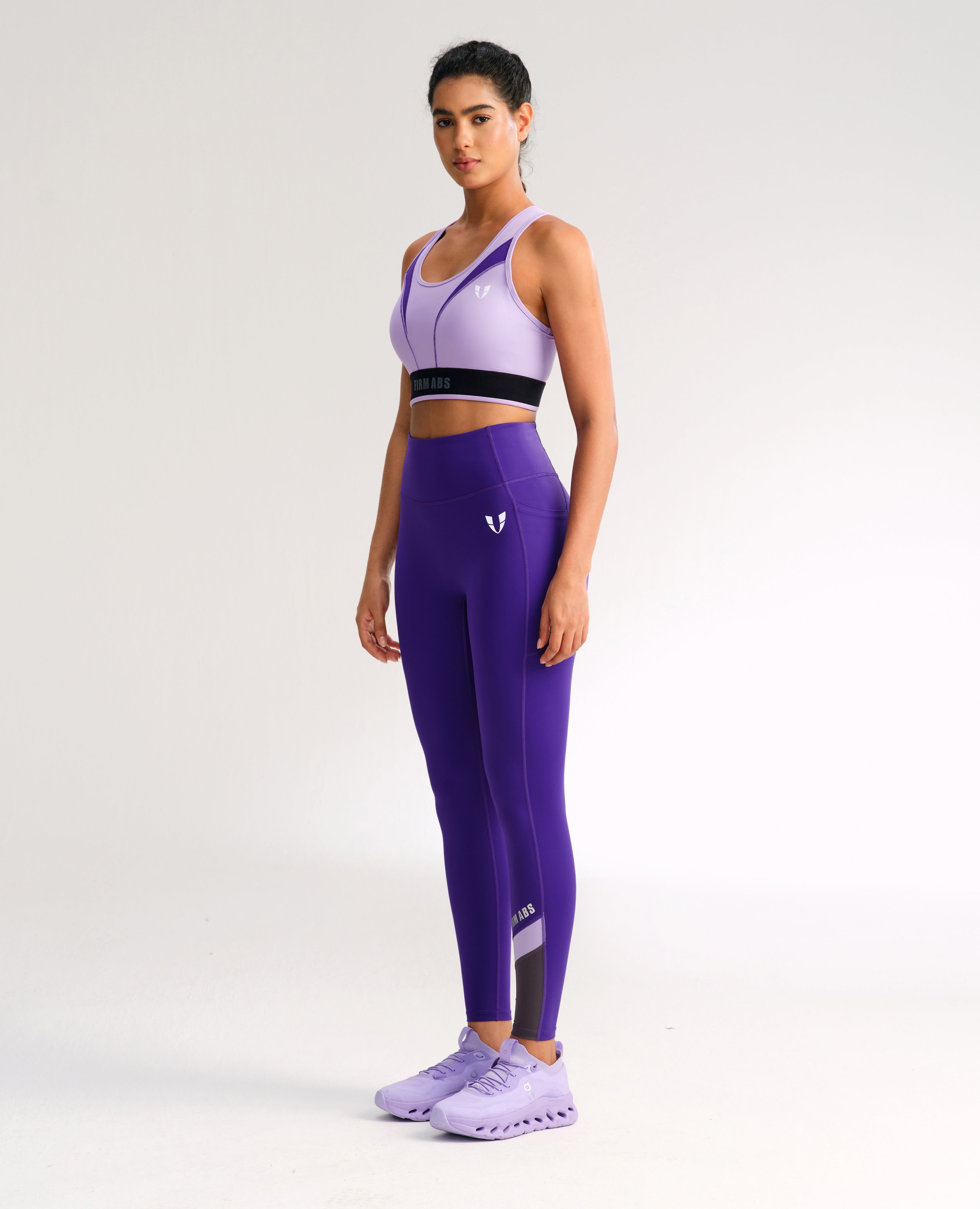 Vivid Sculpt High Support Pocket Leggings - Dark Purple