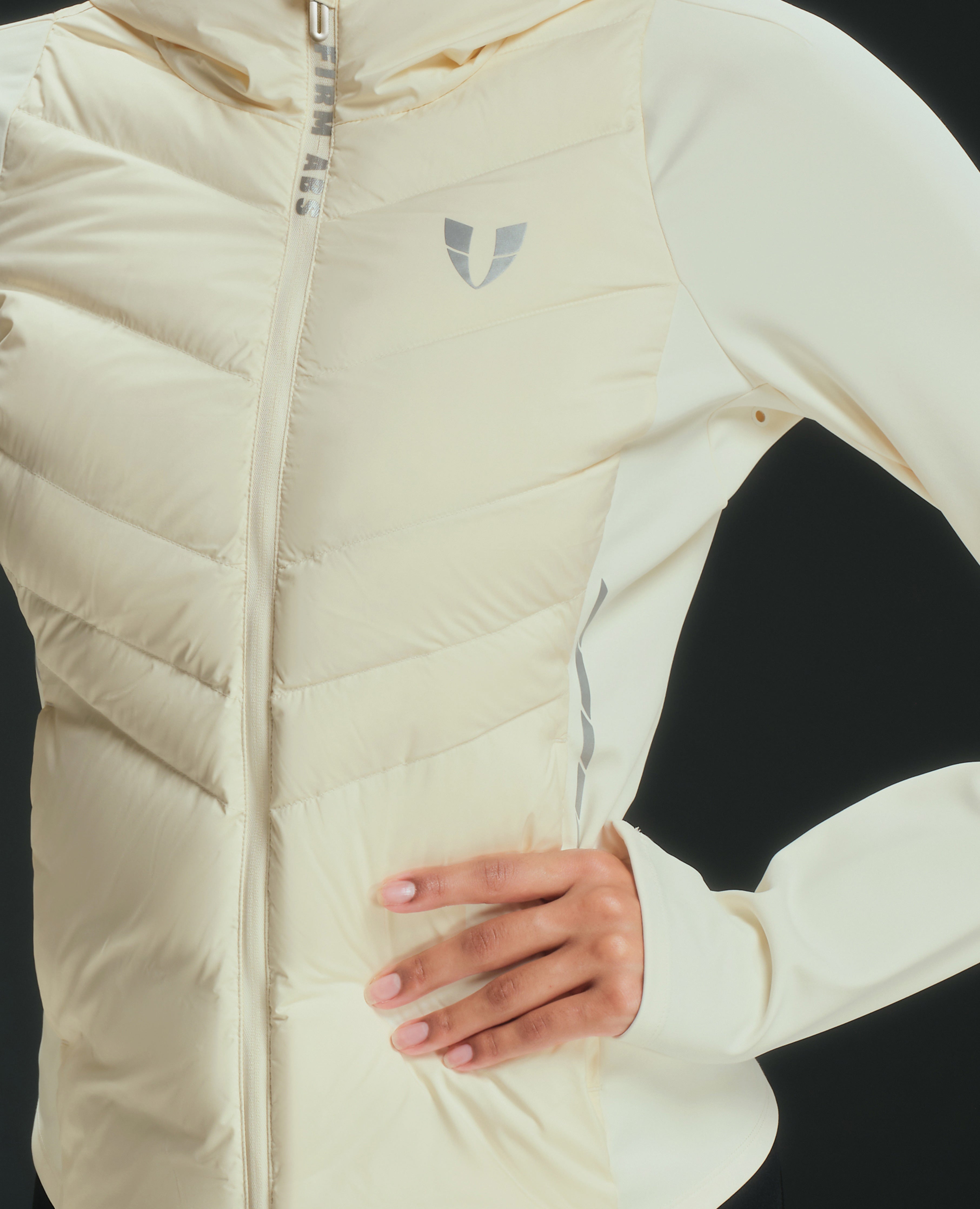 Lightweight Hooded Winter Down Jacket - White