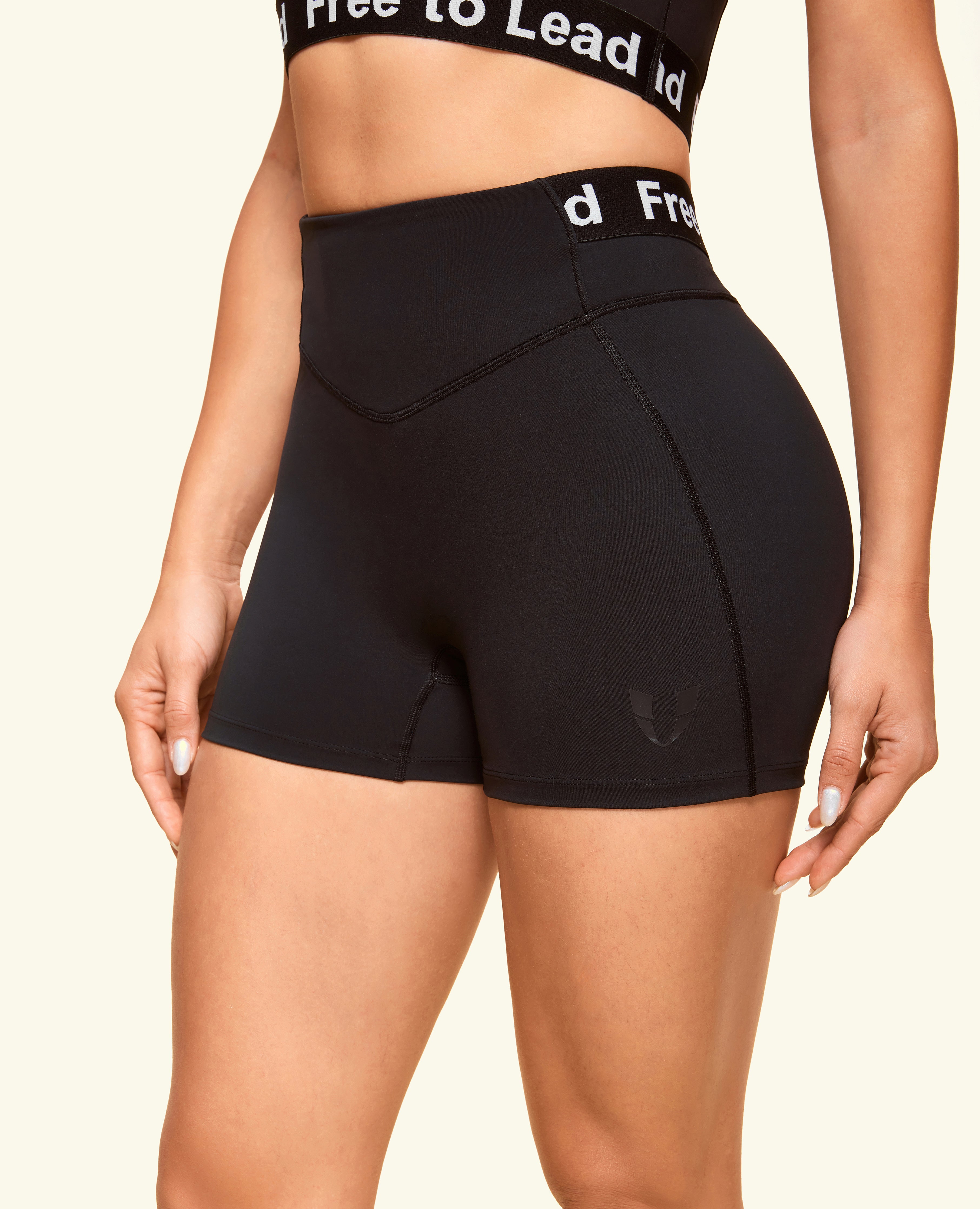 Exclusive Price|Free to Lead Shorts - Black
