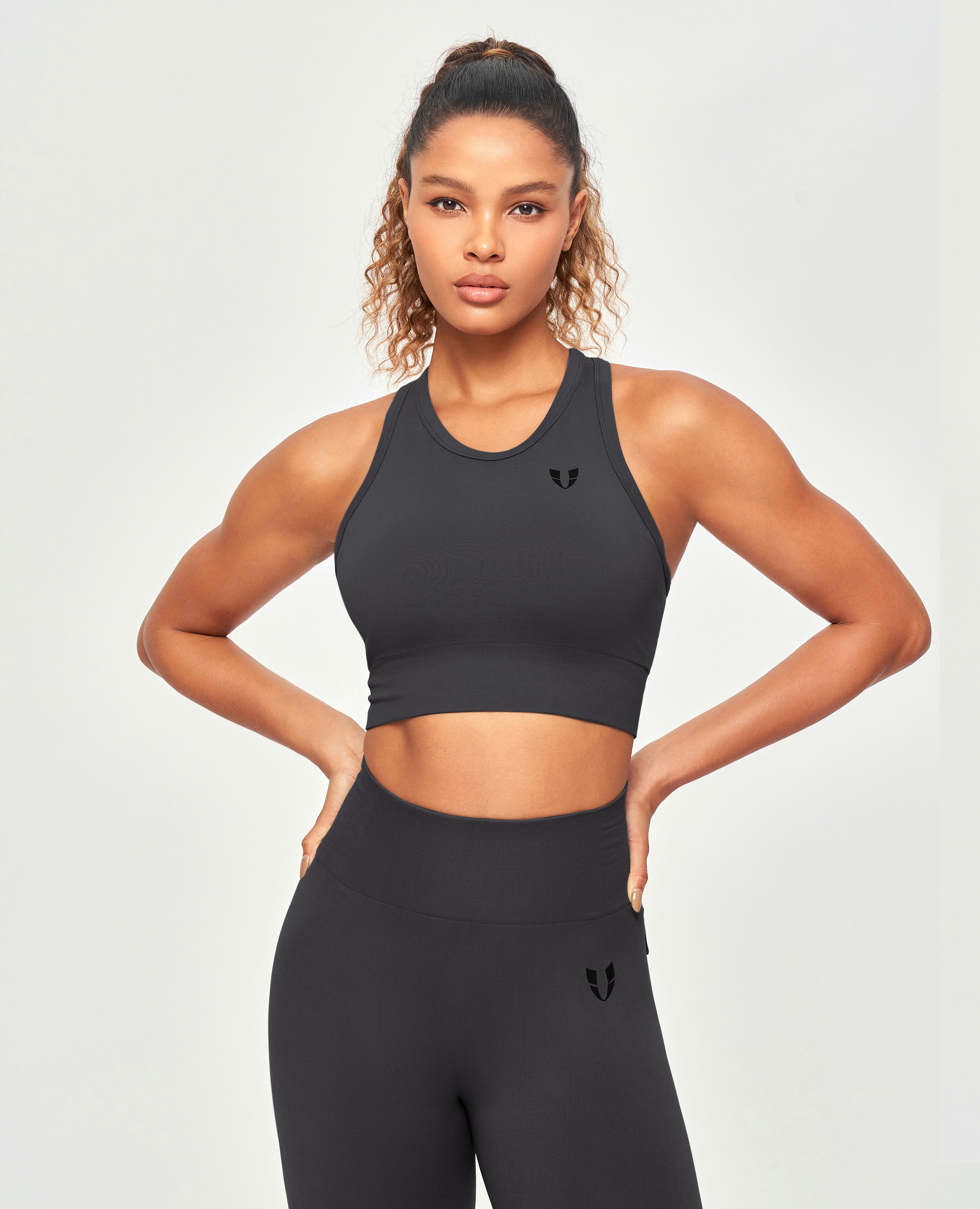 Réservoir rembourré sans couture - gris de lave