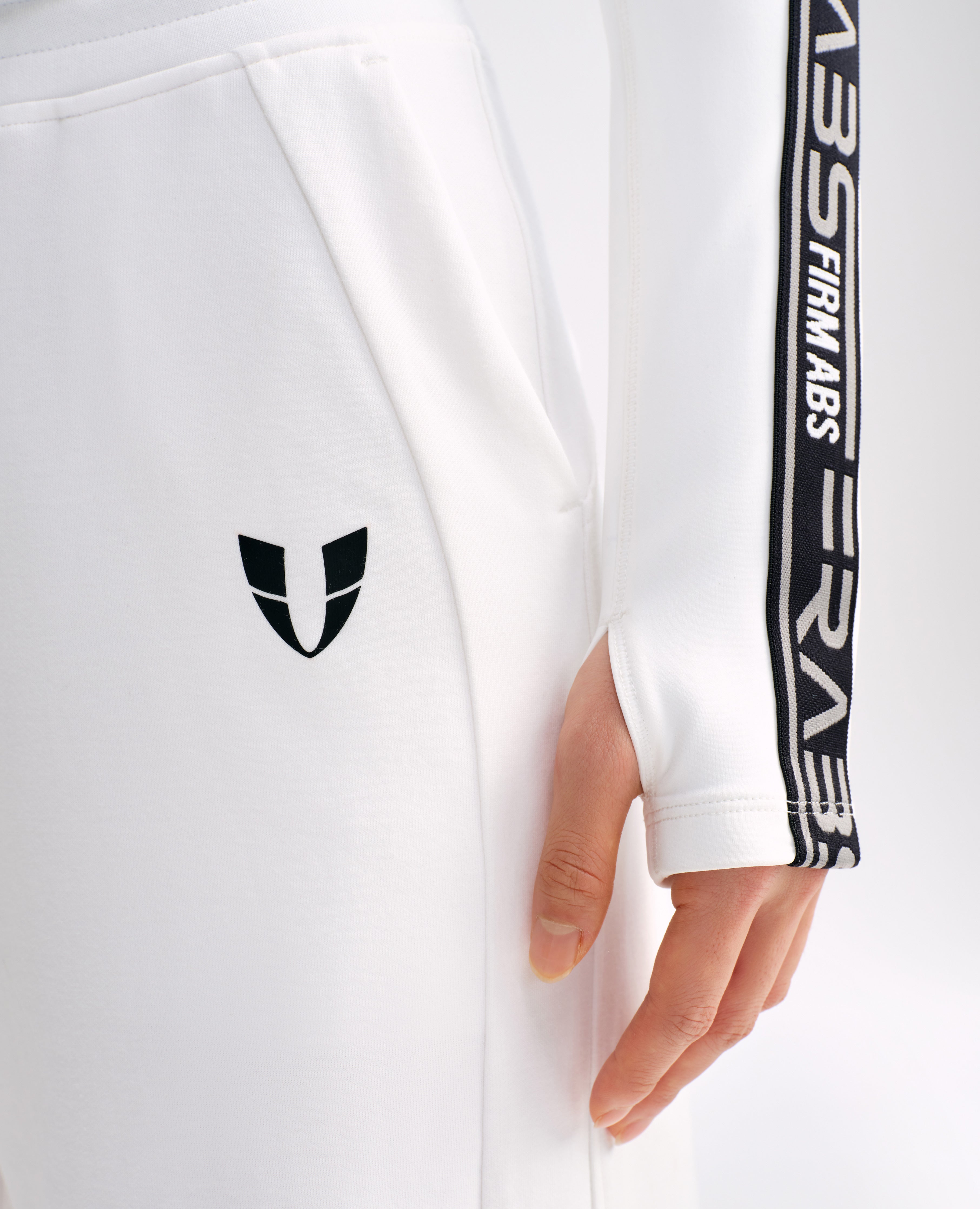 Powerful Warm Athletic Jacket - White