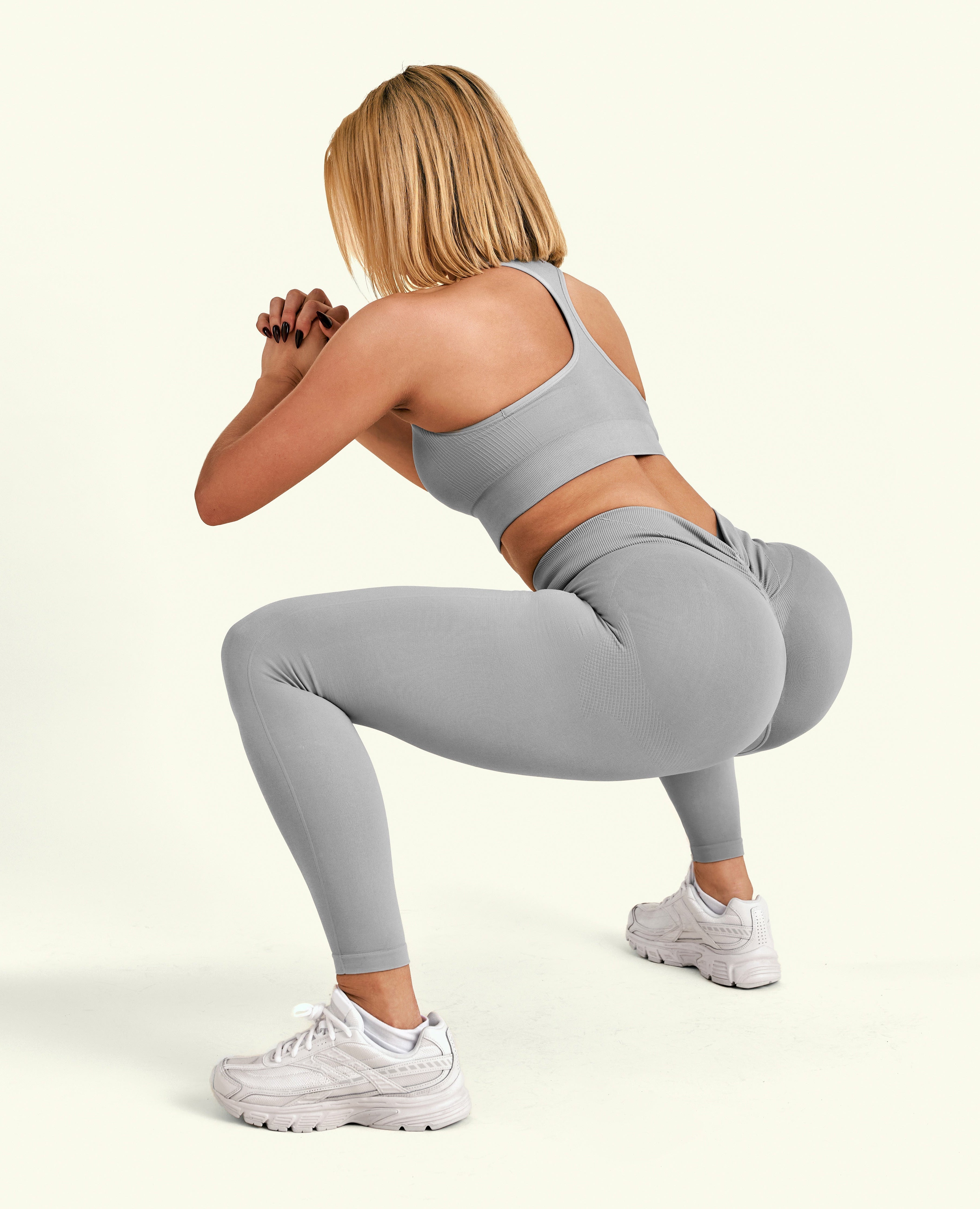 US Exclusive | Sculpt Lift Seamless Leggings - Cement Grey
