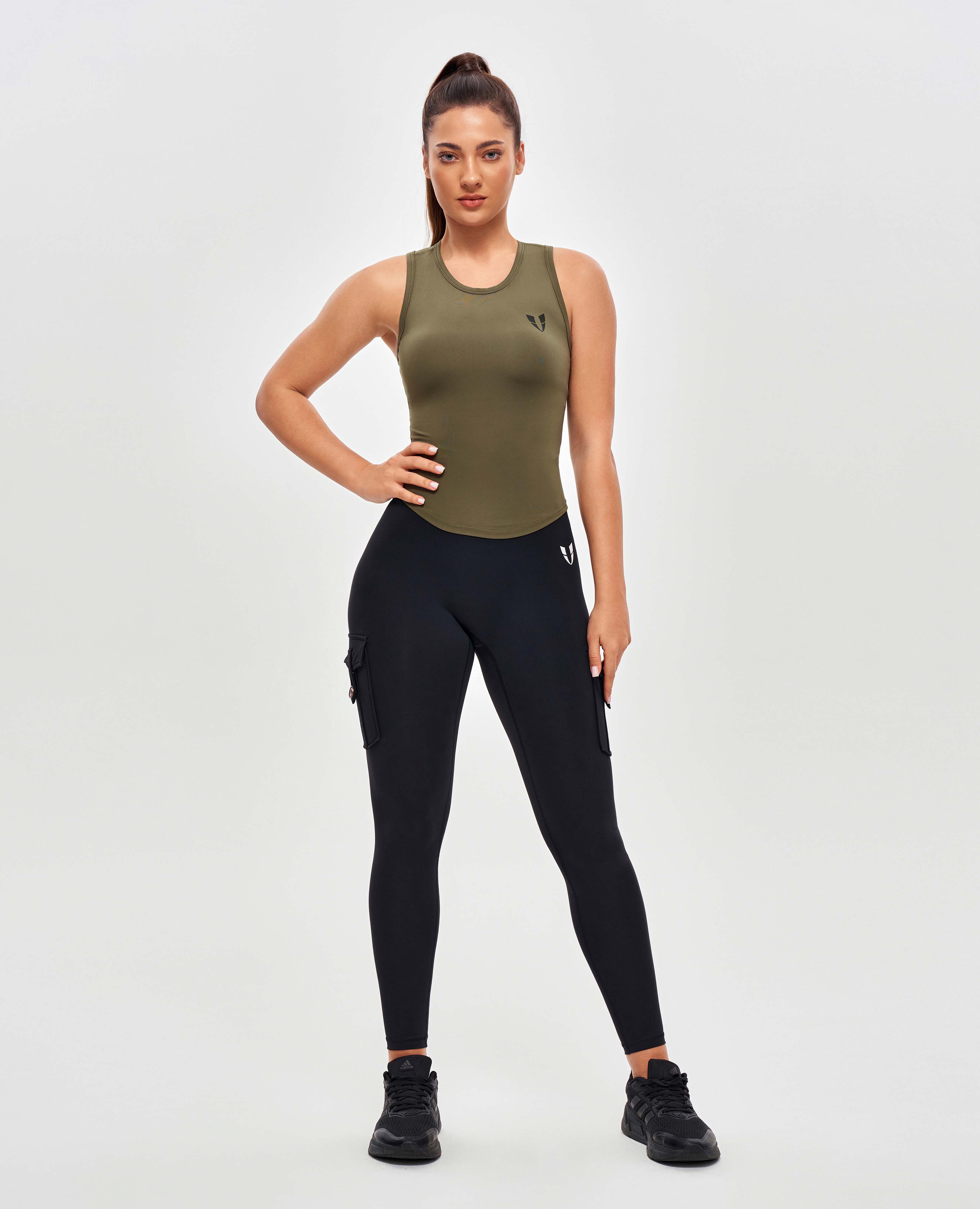 Tanier de sport rond - Green Moss