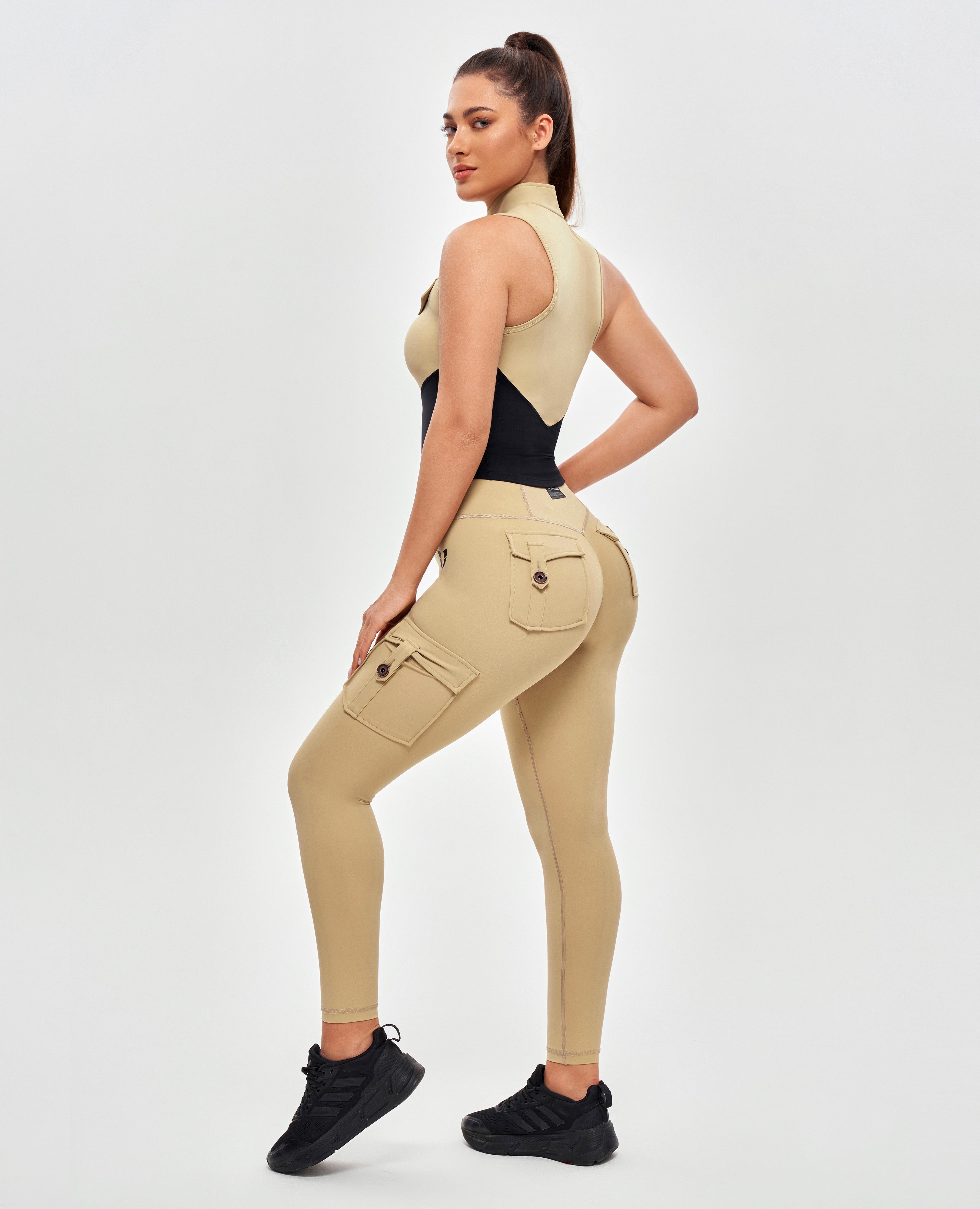 Tank ABS Army Abs - Jaune et noir kaki
