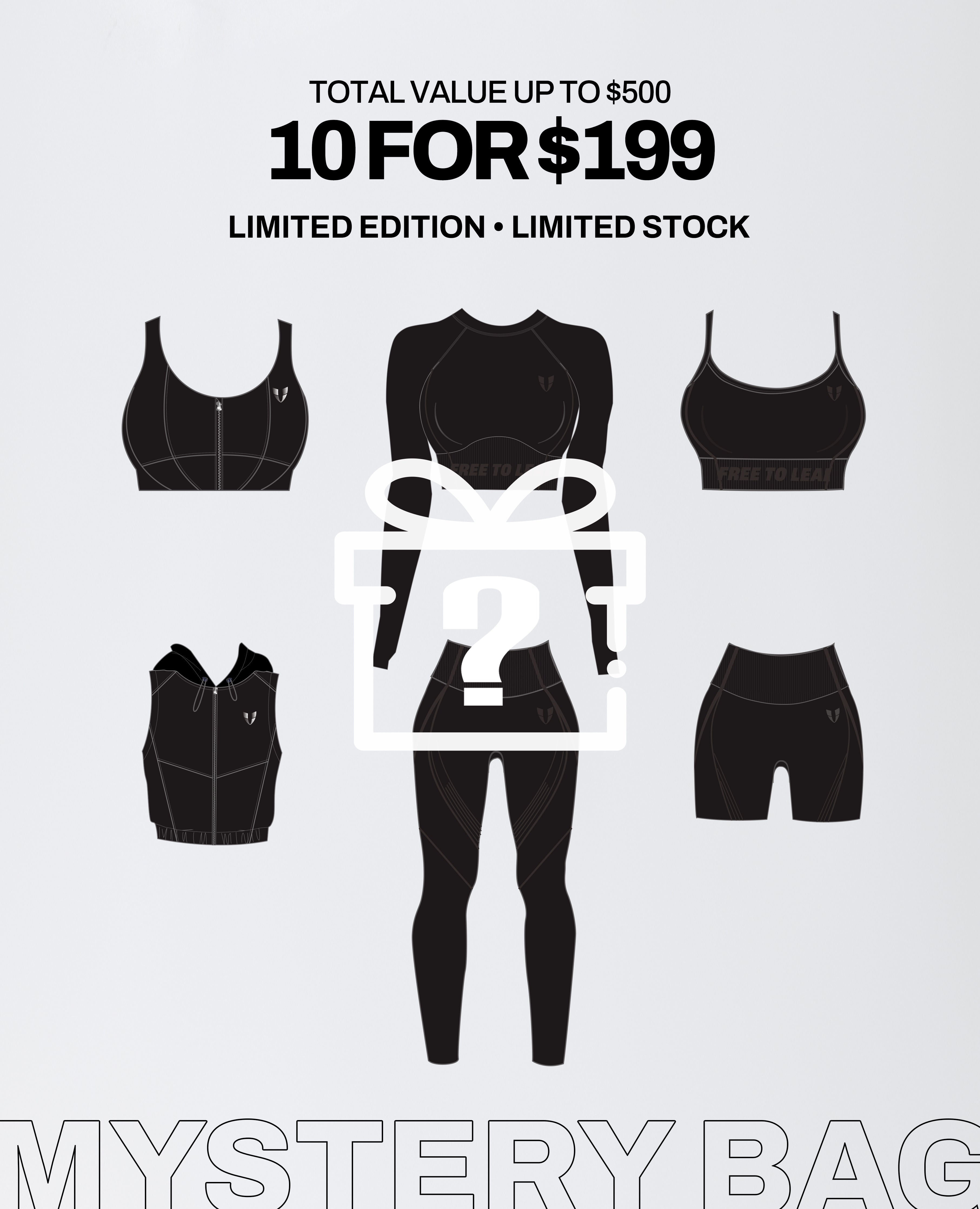 しっかりとしたABSミステリーボックス$ 99