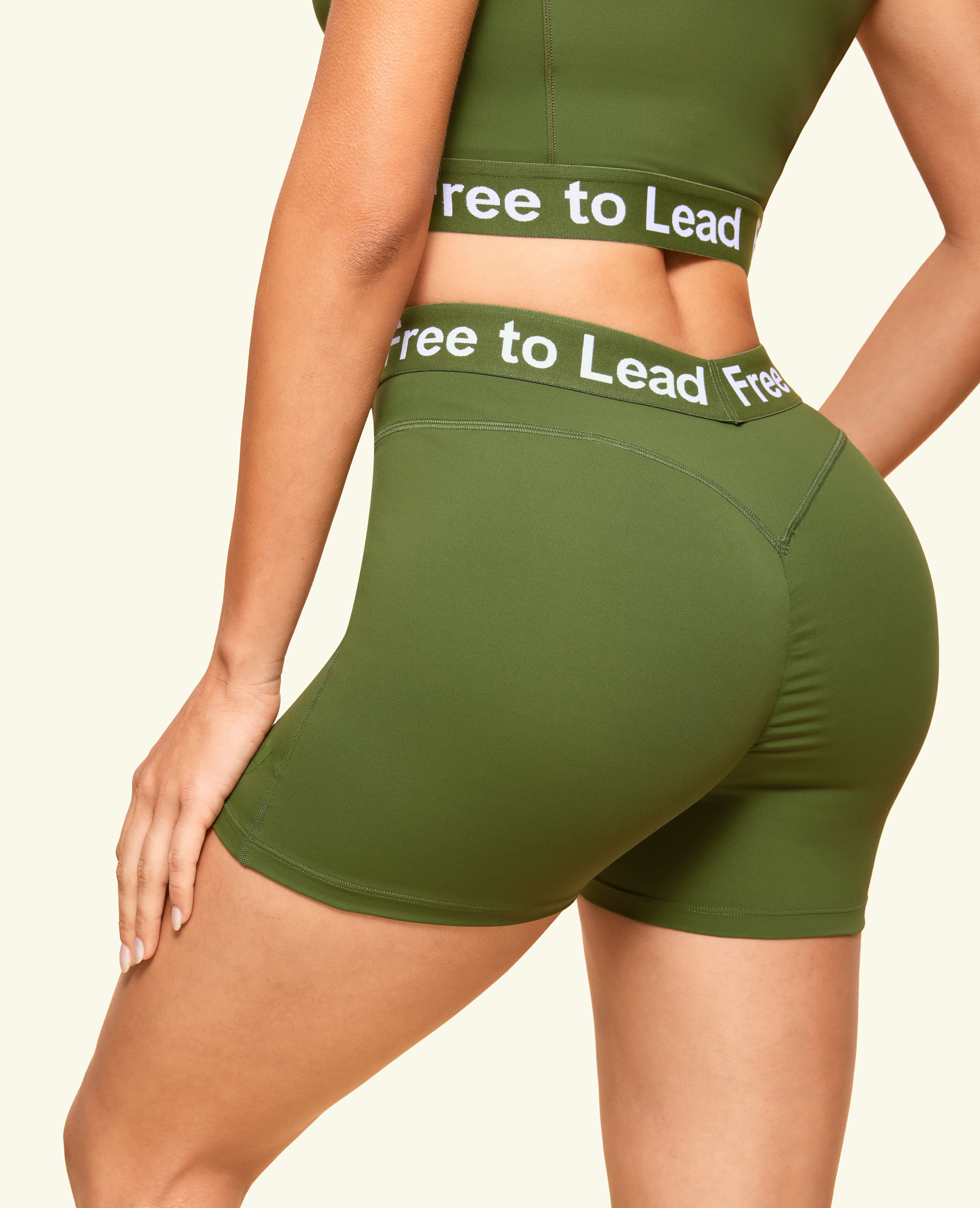 Gratis om shorts te leiden - Forest Green