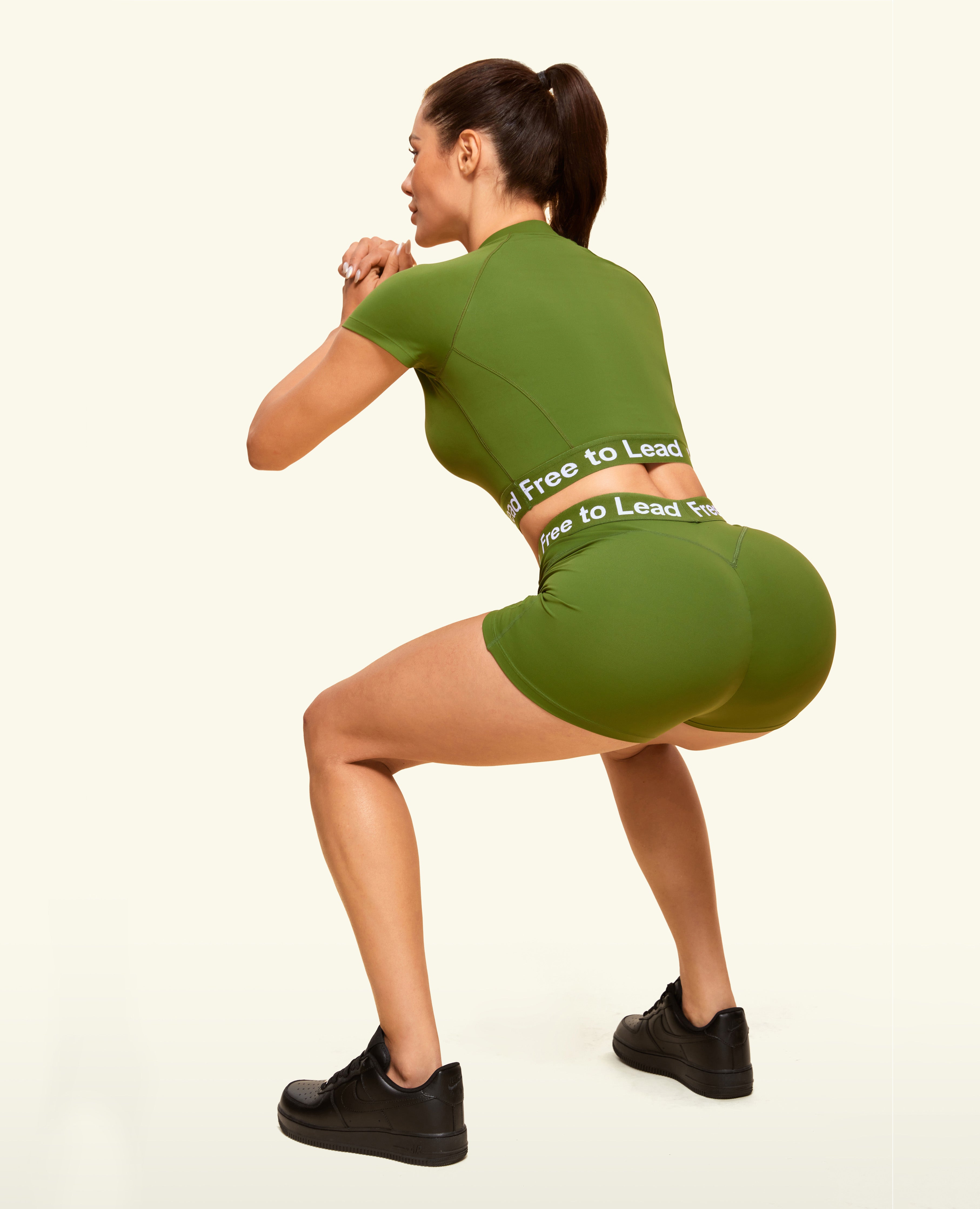 Gratis om shorts te leiden - Forest Green