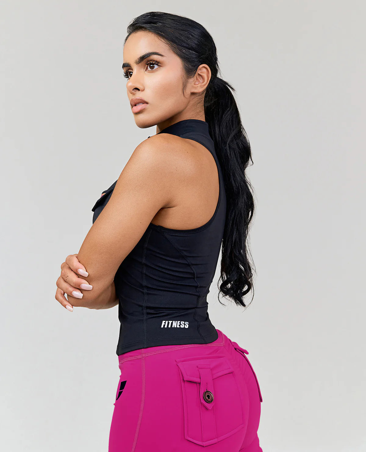 Army Abs Tank - Black