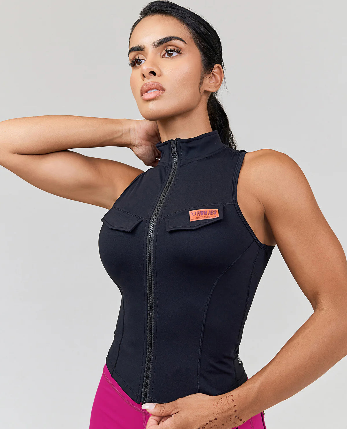 Army Abs Tank - Black
