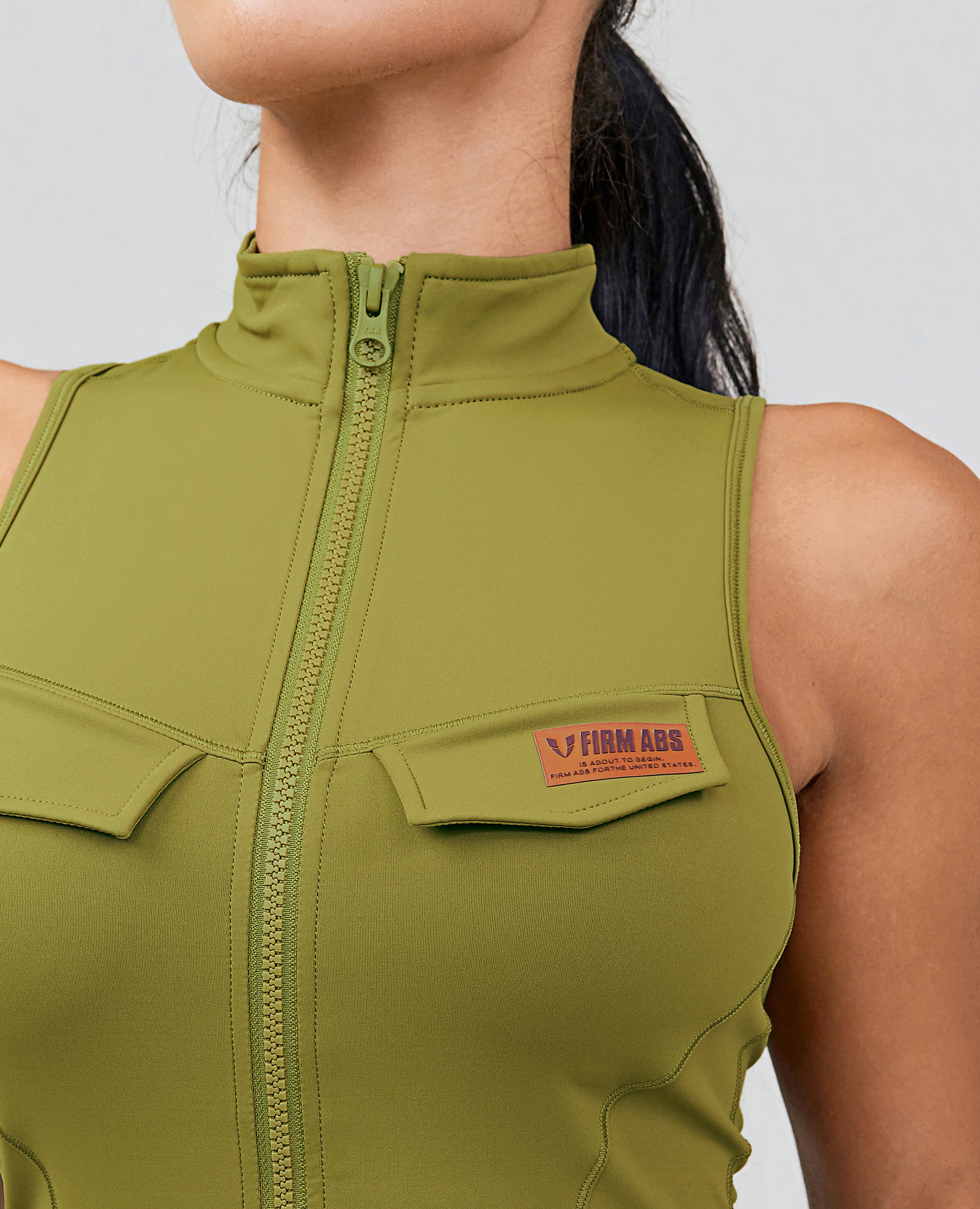 Army Abs Tank - Green