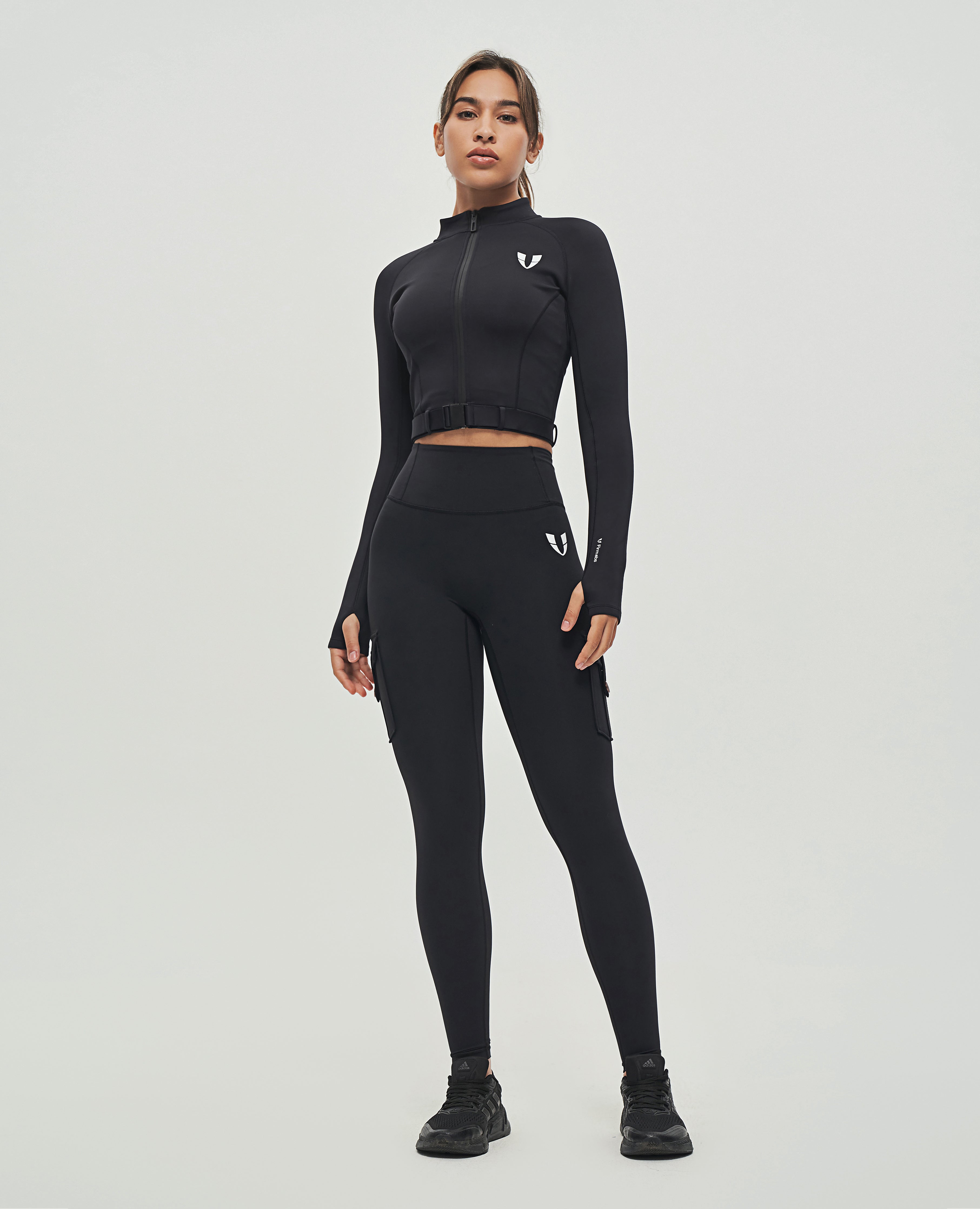 Vollzips -Kumpeljacke - schwarz