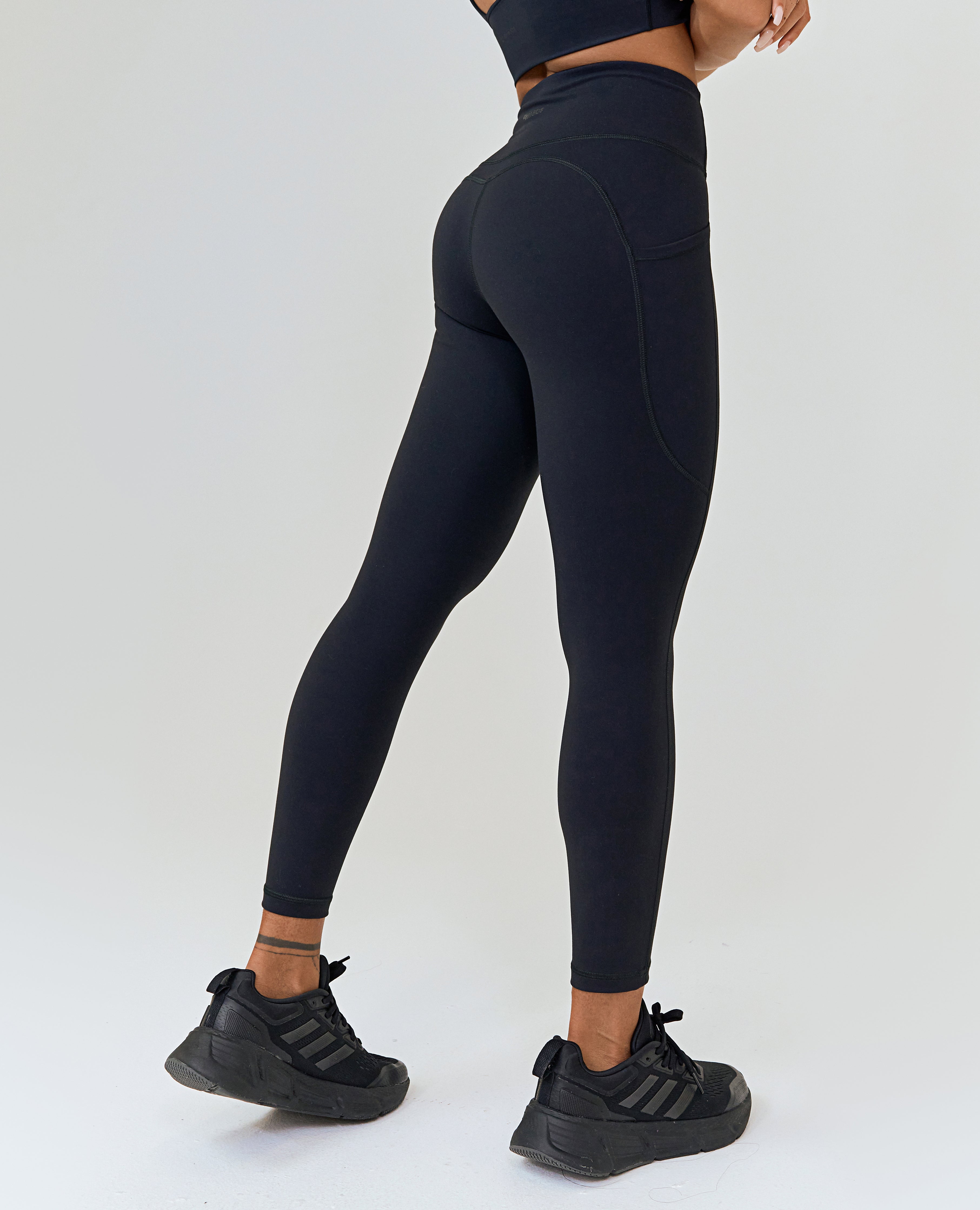 Honeypeach Sculpt Leggings - Black
