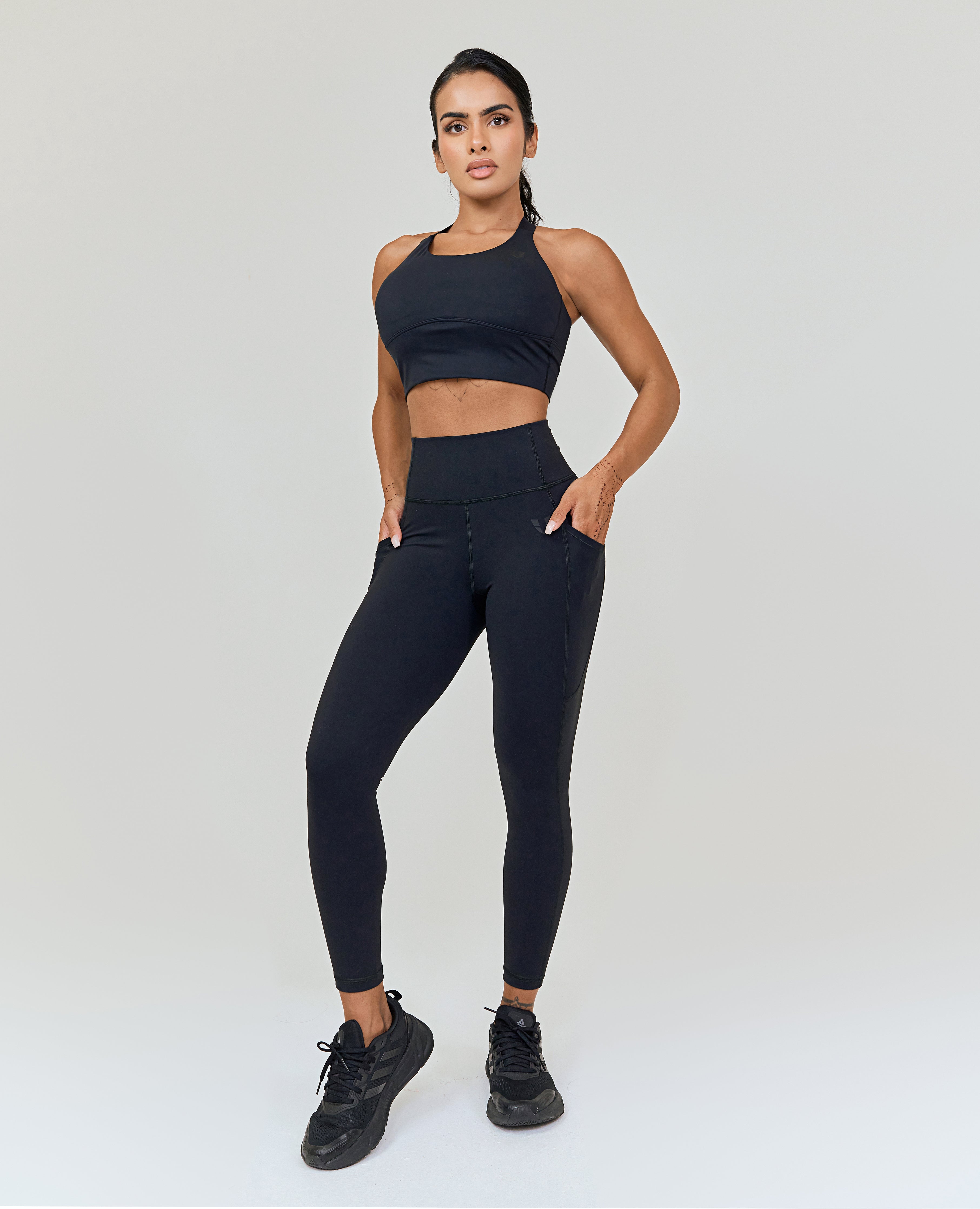 Honeypeach Sculpt Leggings - Black