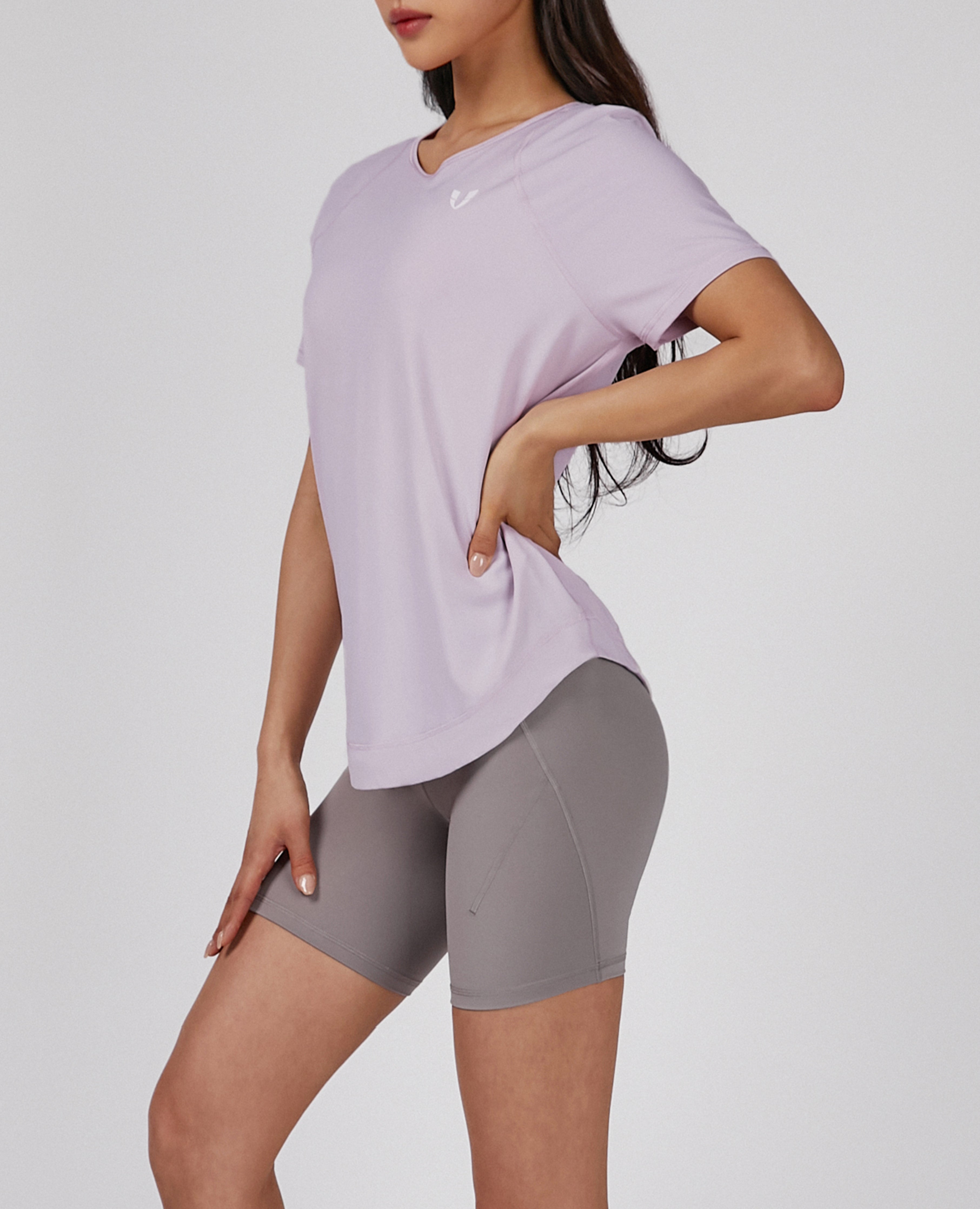 Oversized Training T-shirt - Purple