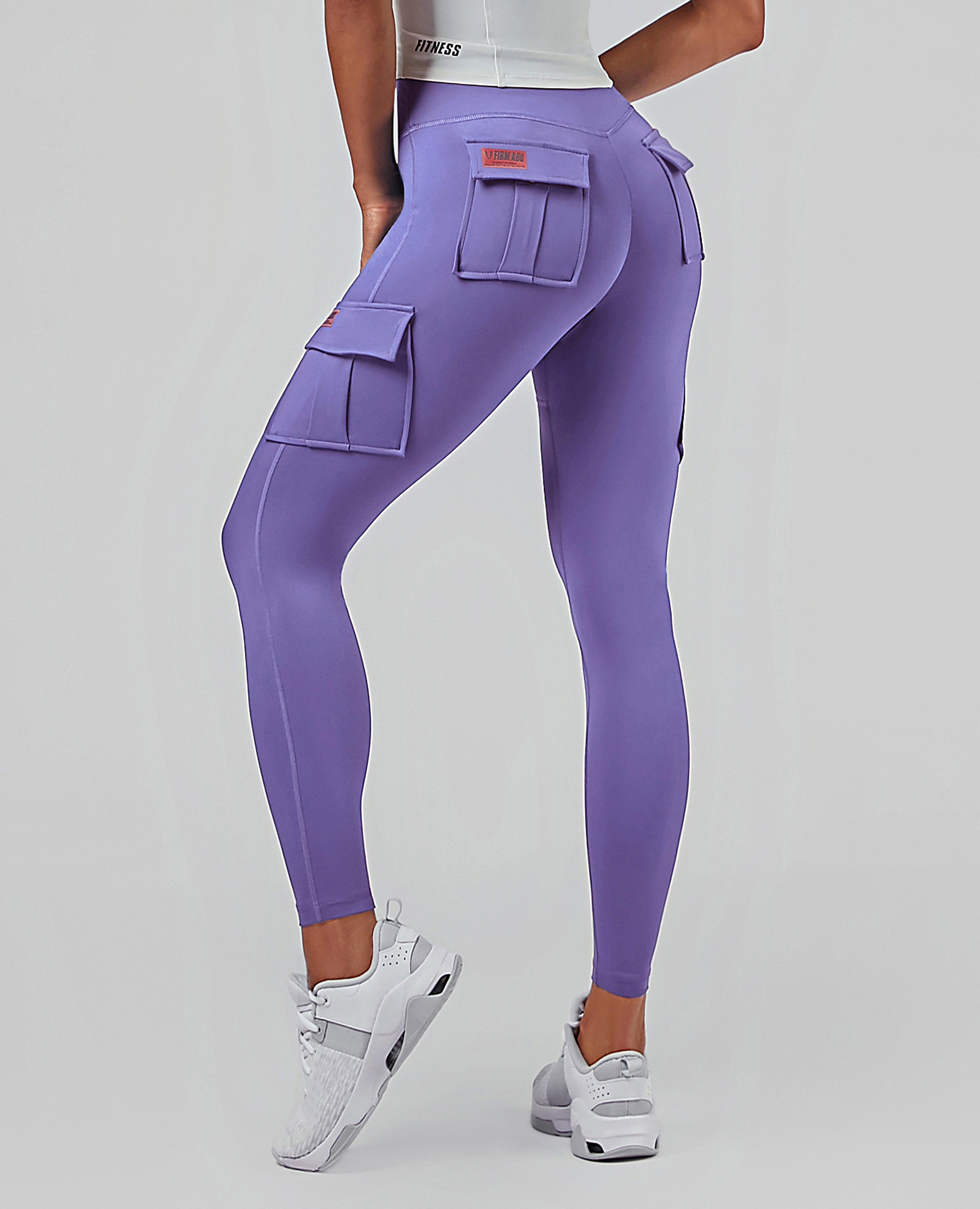 Solo Cargo Leggings - Purple