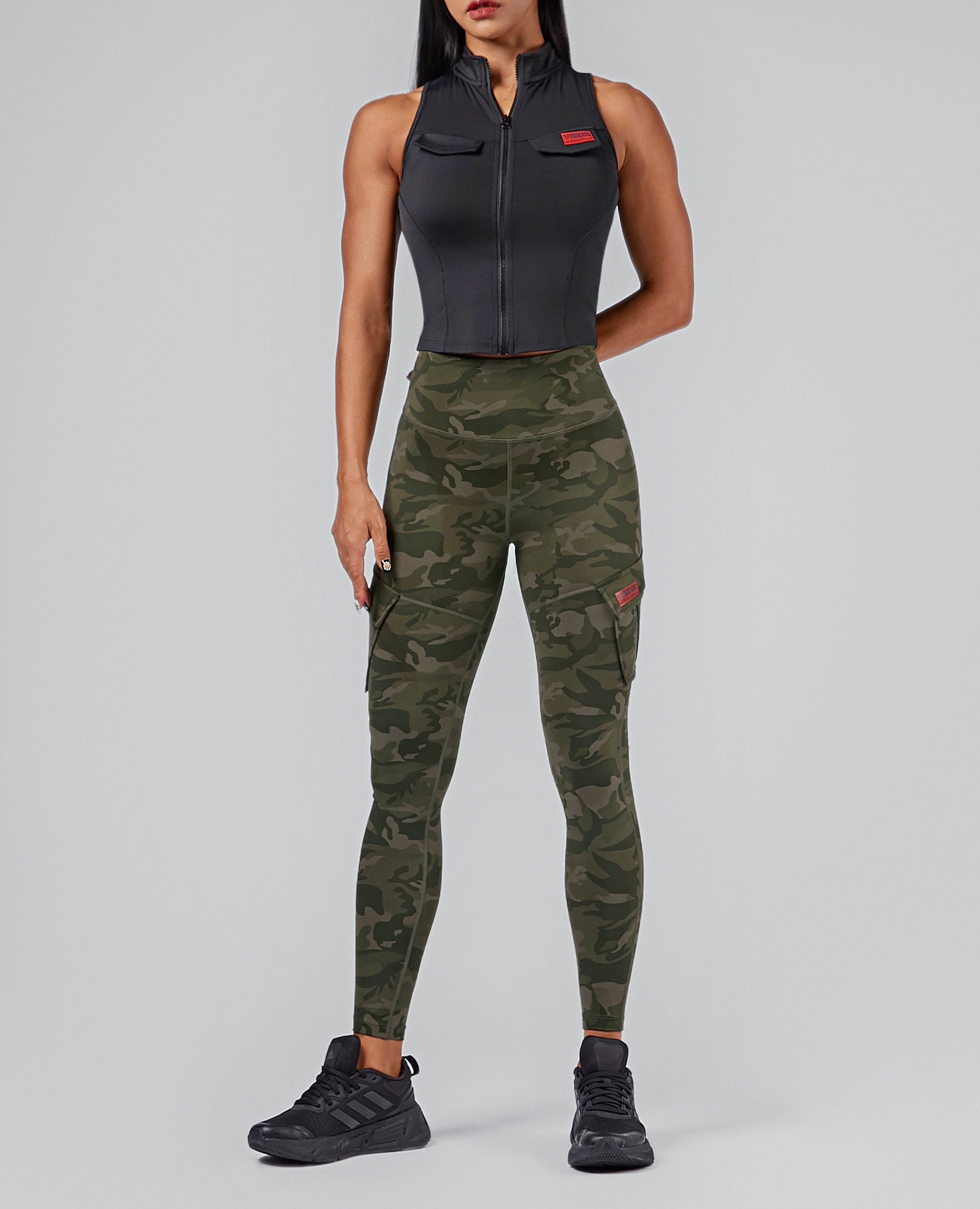 Solo Cargo Leggings - Camo