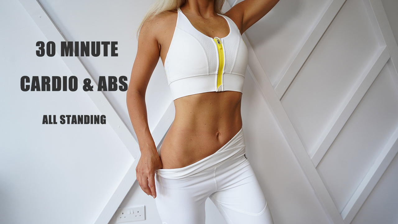 30 Min Calorie Torching Cardio & Abs Workout