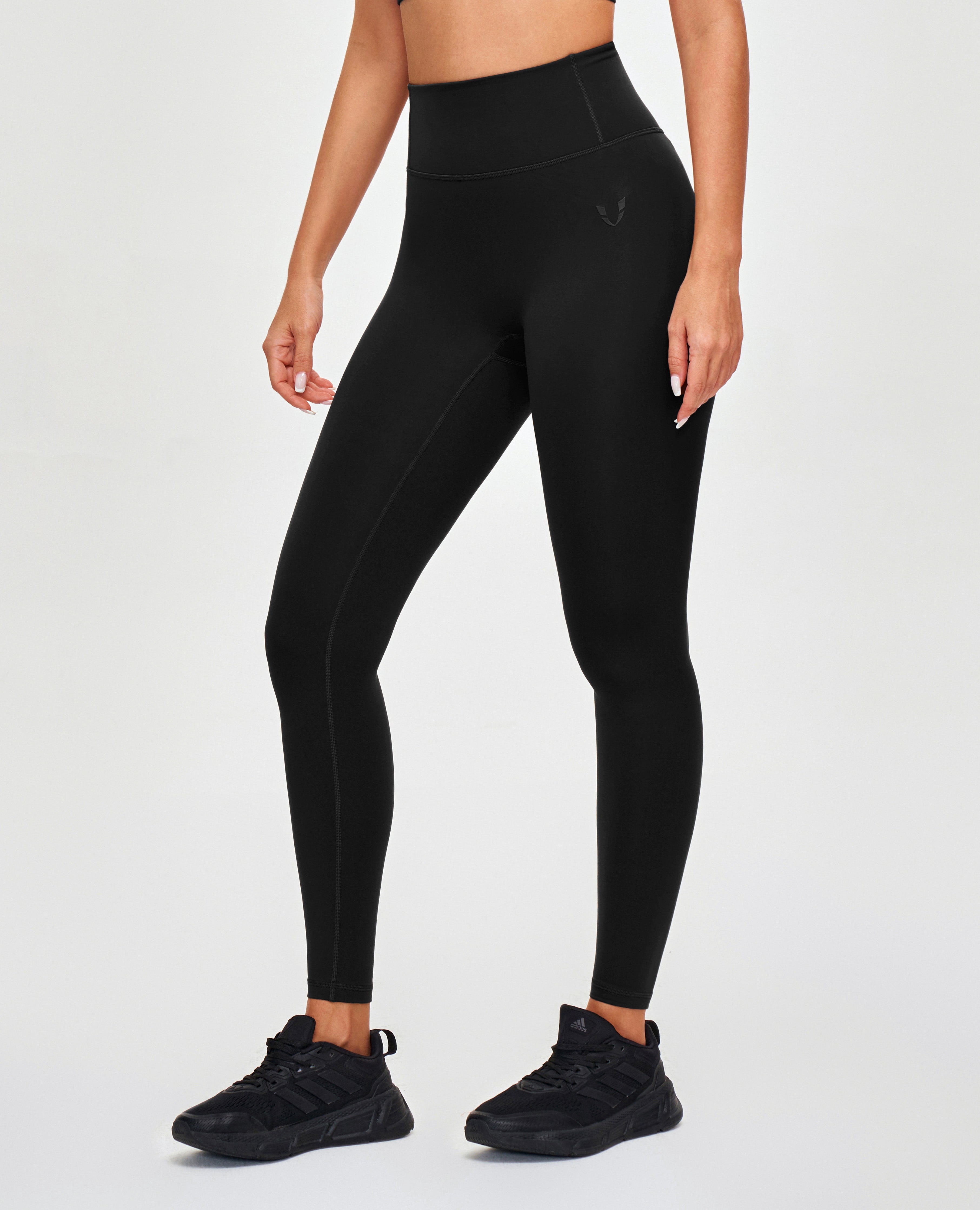 Leggings deportivos de talle alto - Negro