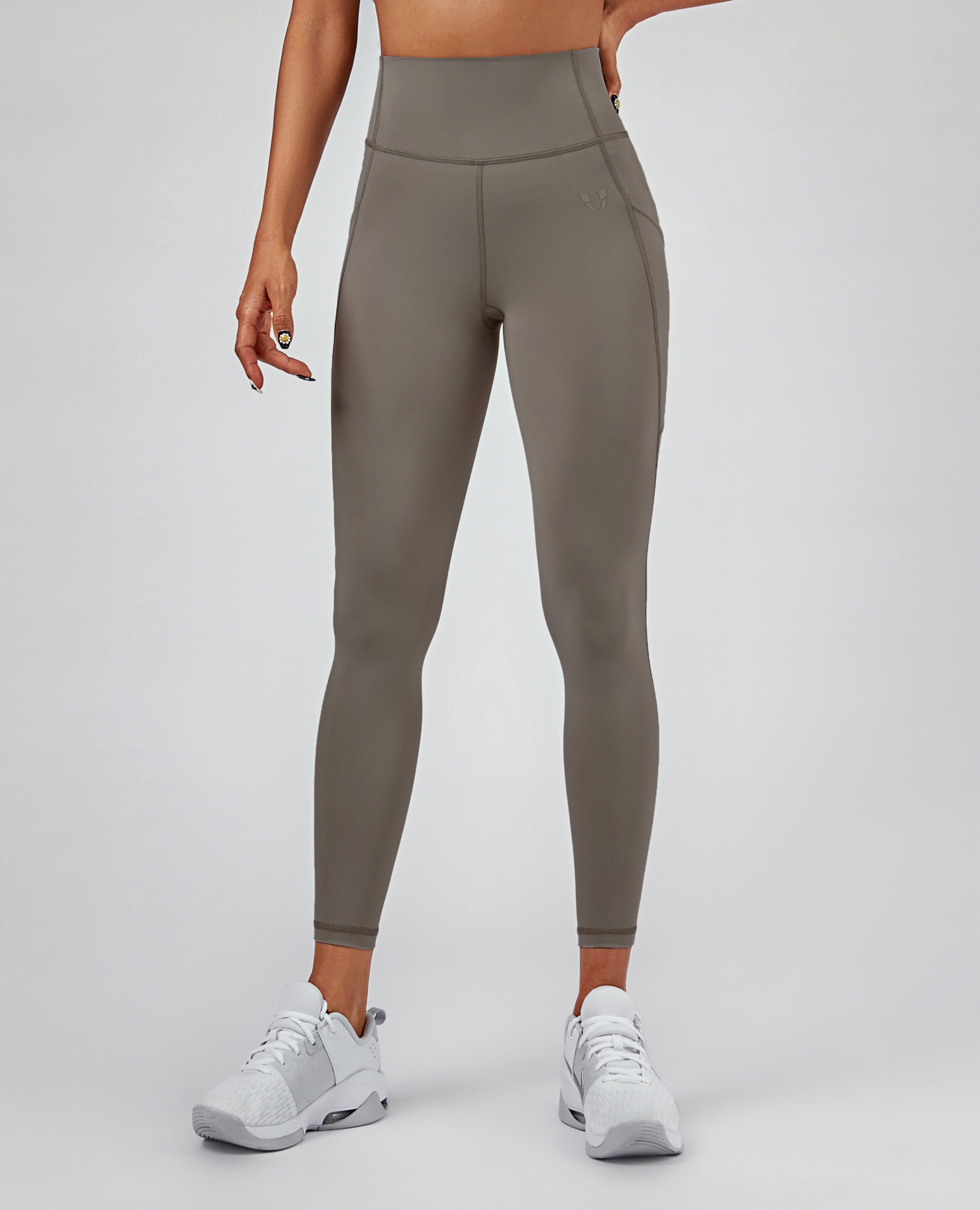 Leggings Sculpt de melocotón de miel - Gris