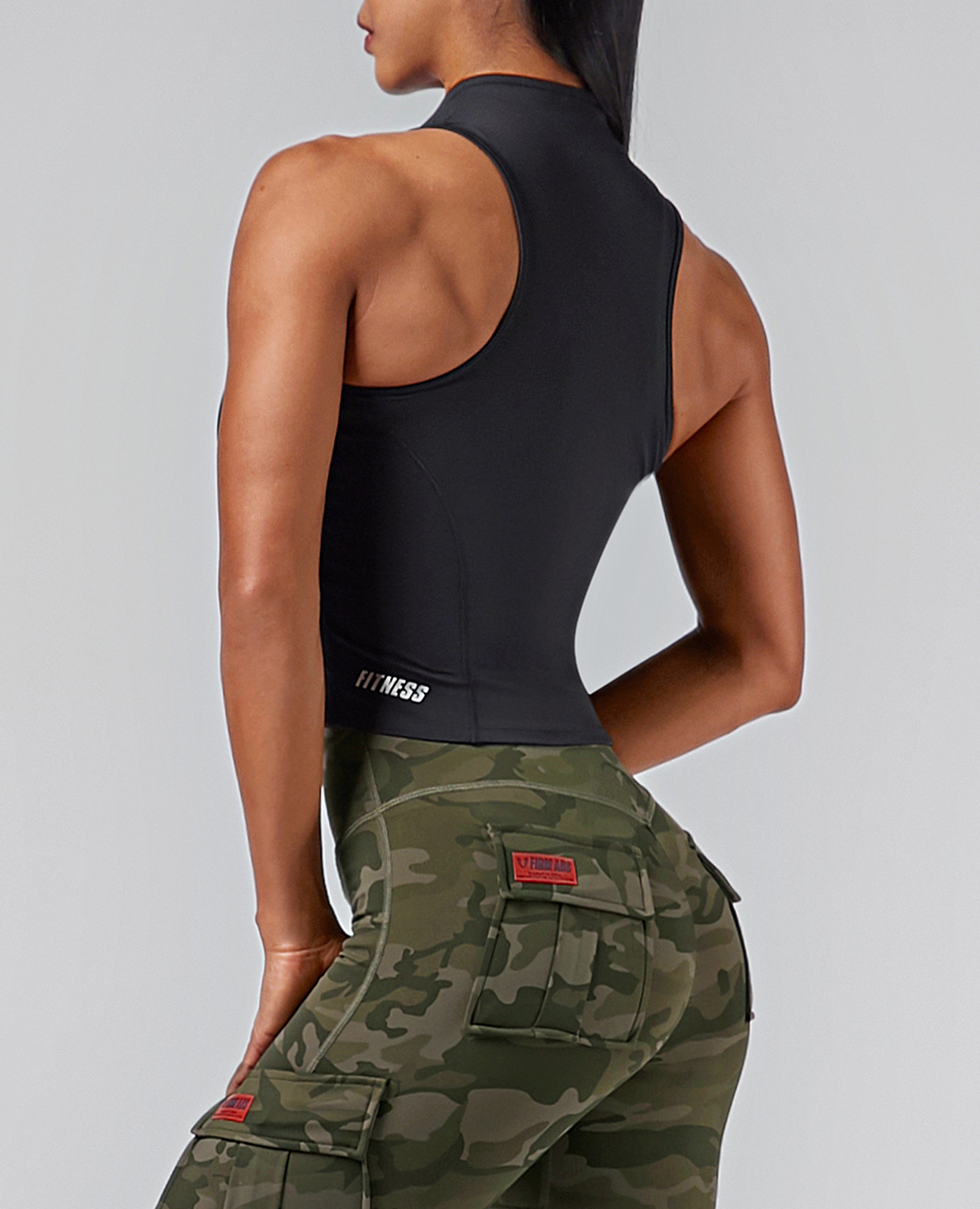 Army Abs Tank - Black