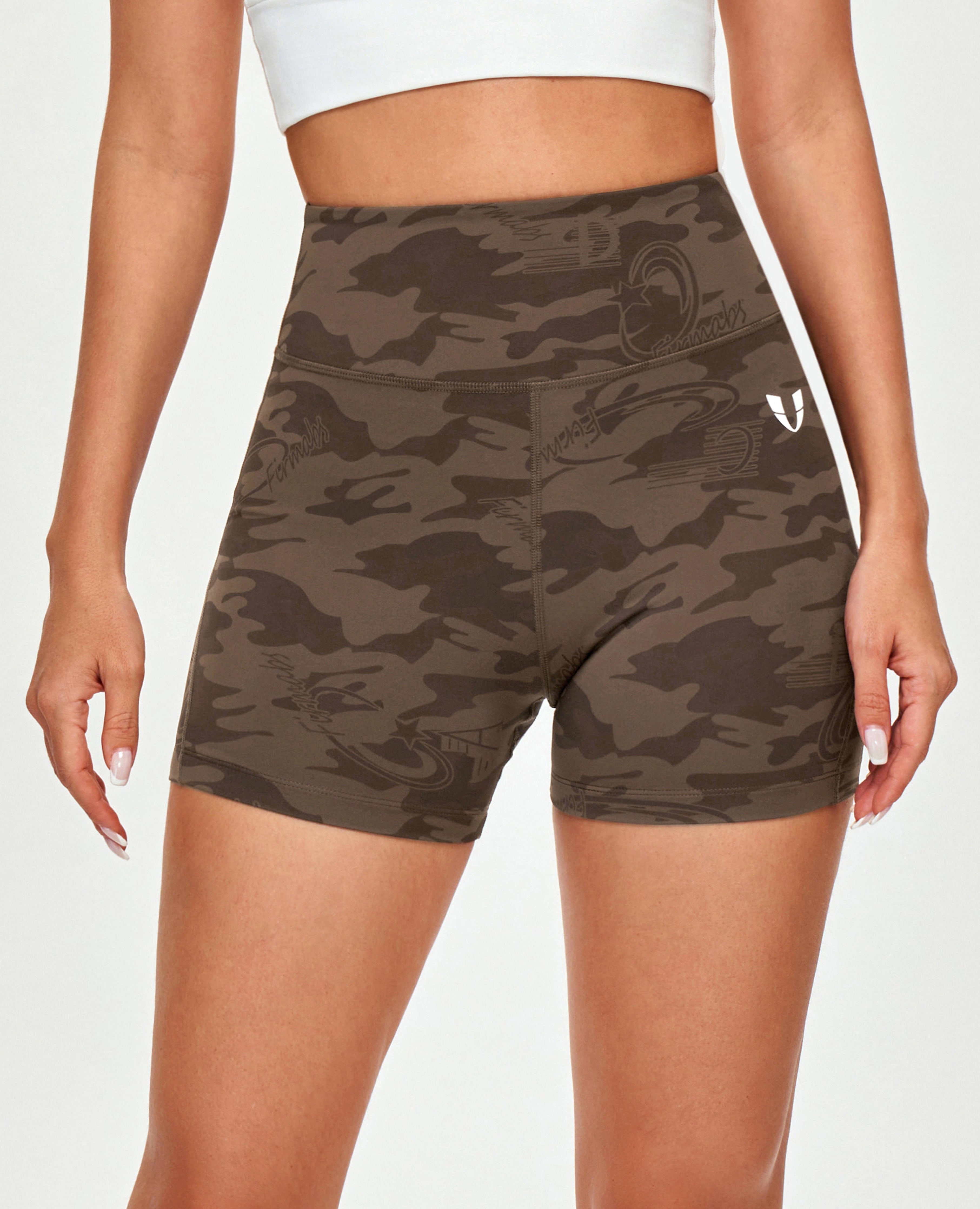 Cargo Short Shorts - Brown Camo