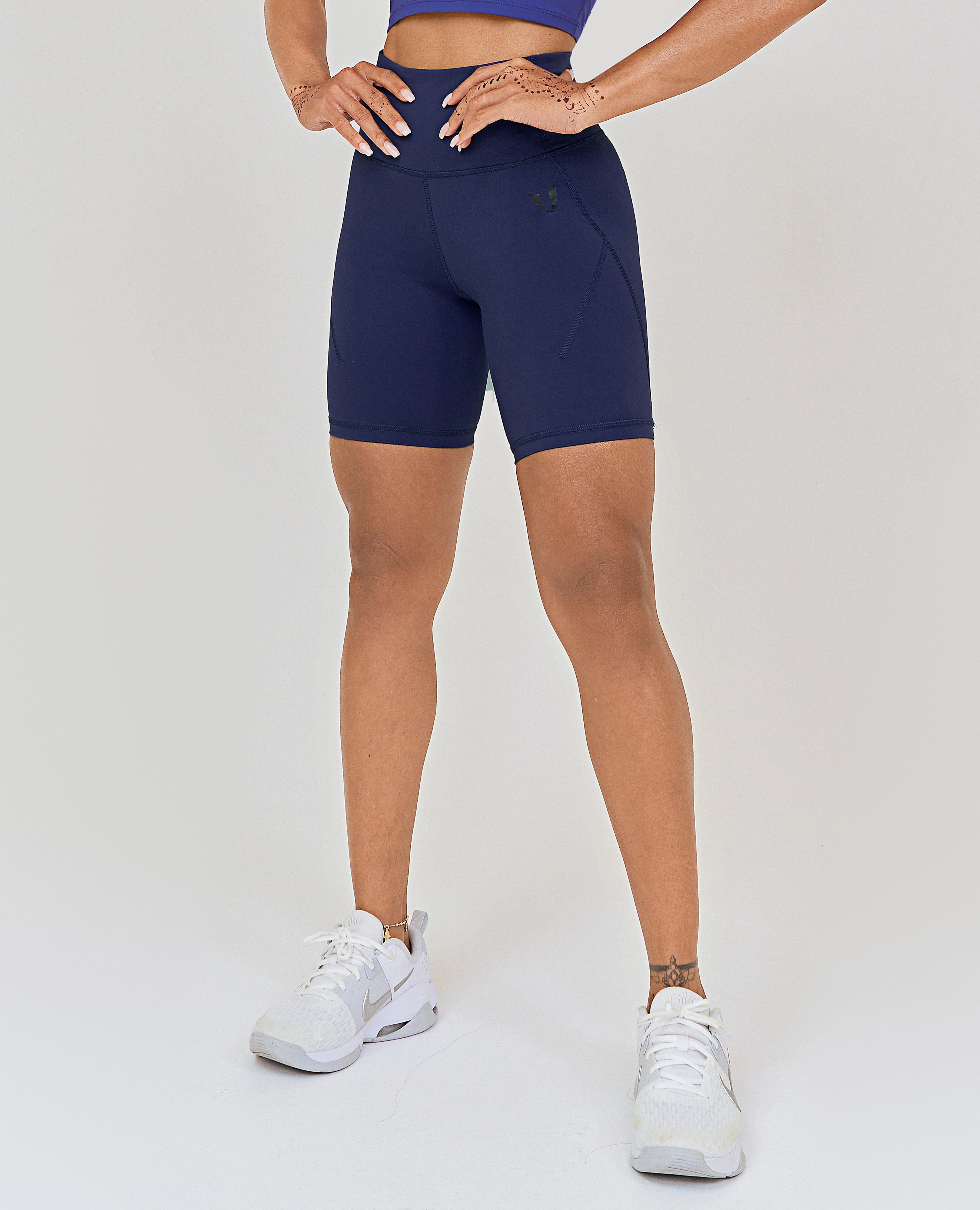 Power-Gym-Shorts – Blau