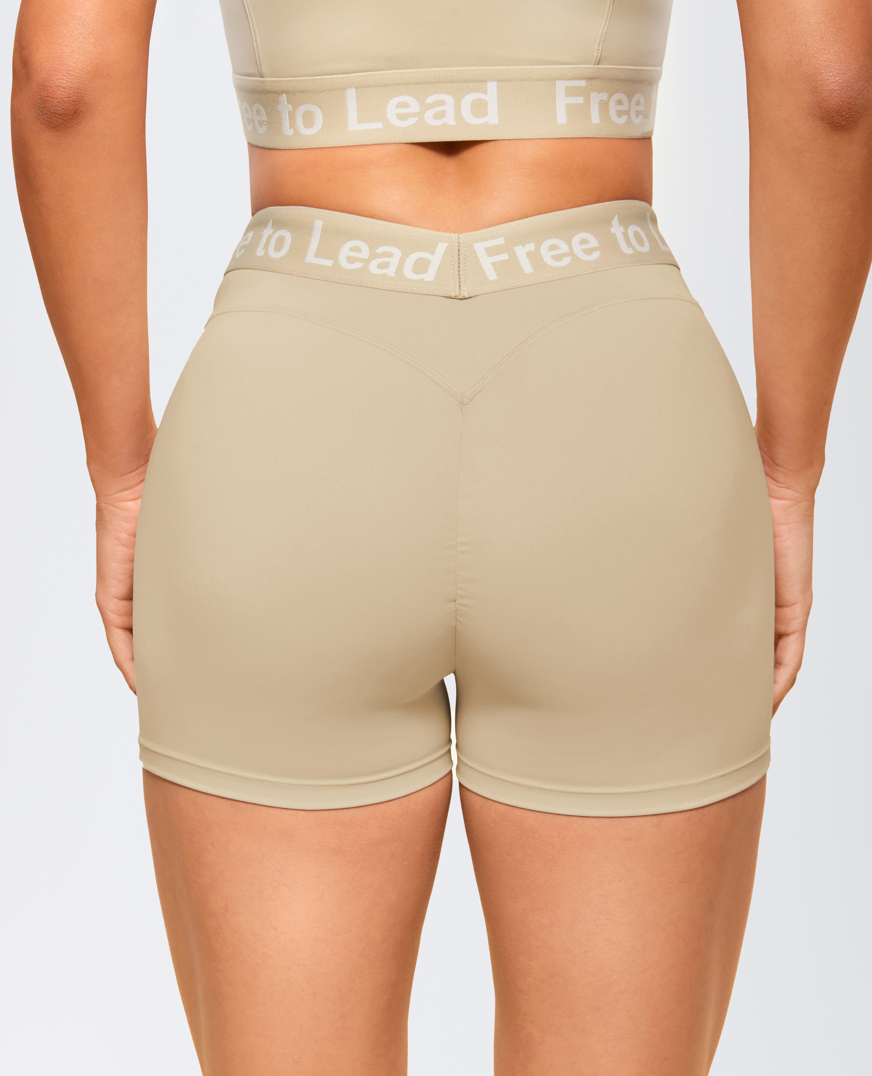 Free to liderar pantalones cortos - arena