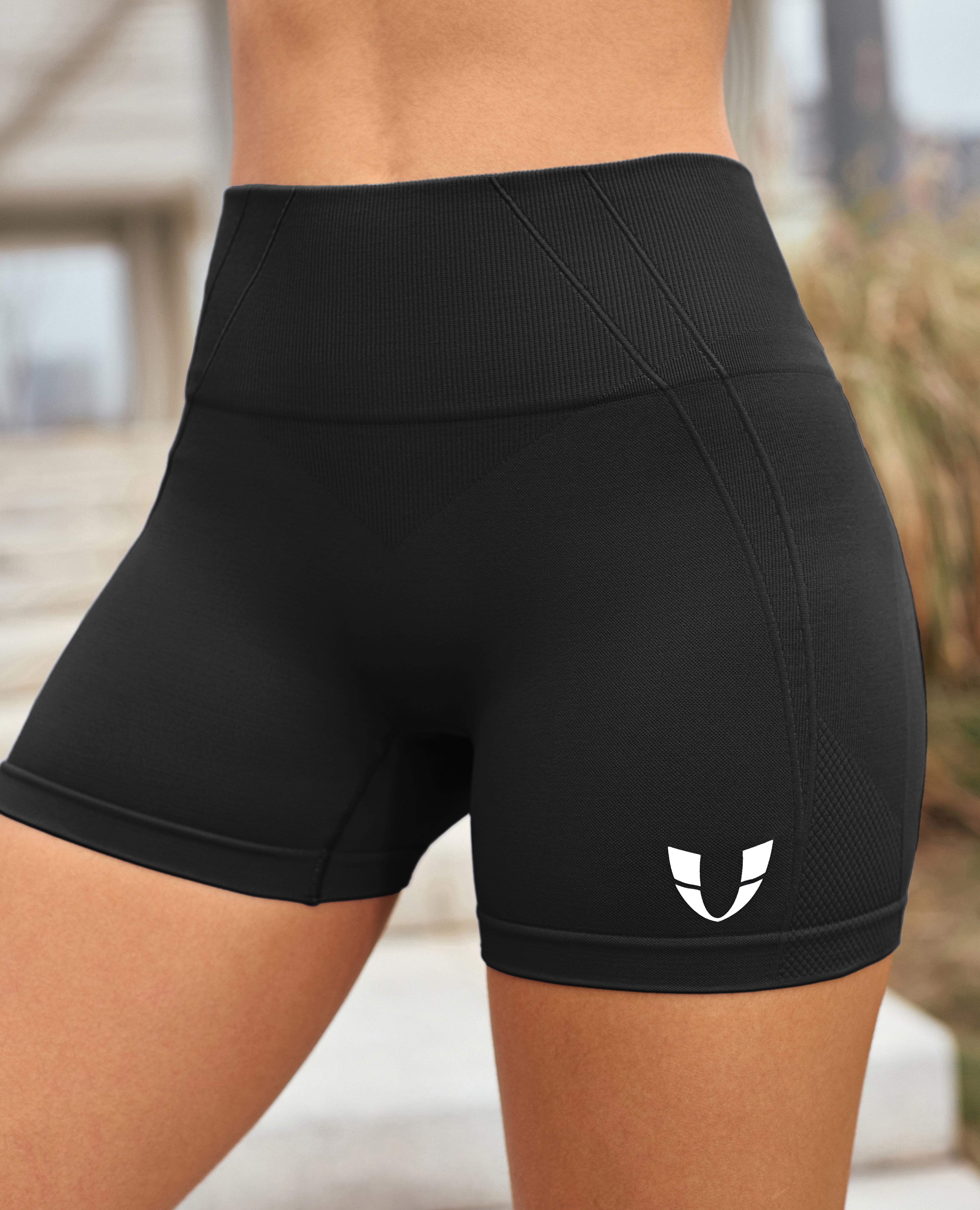 SculptLift Seamless Shorts - Black