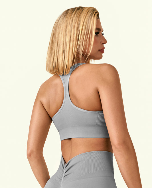 Everyday Powerful Seamless Bra - Cement Grey