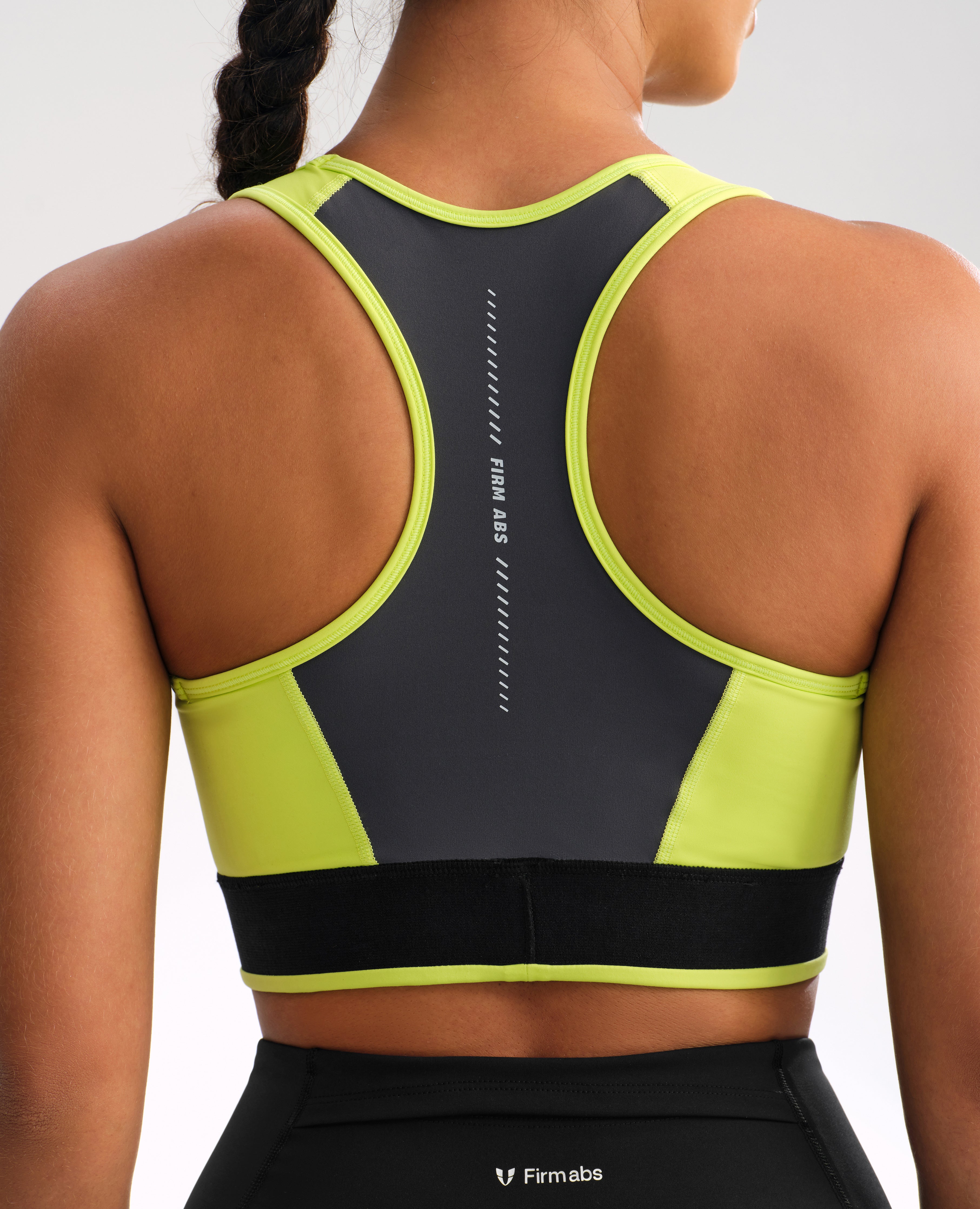 Vivid Support Sports Bra - Lemon Yellow