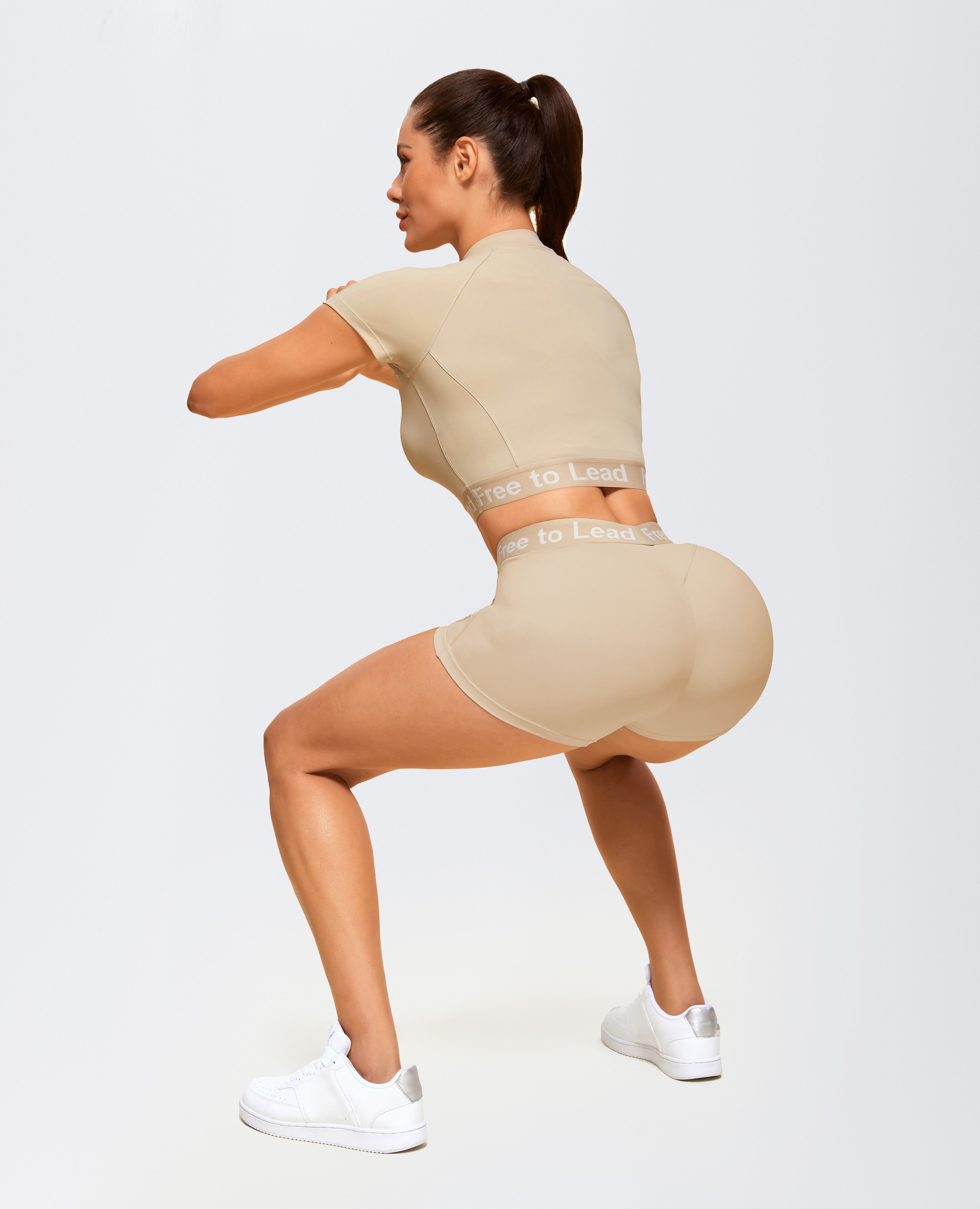 Free to liderar pantalones cortos - arena