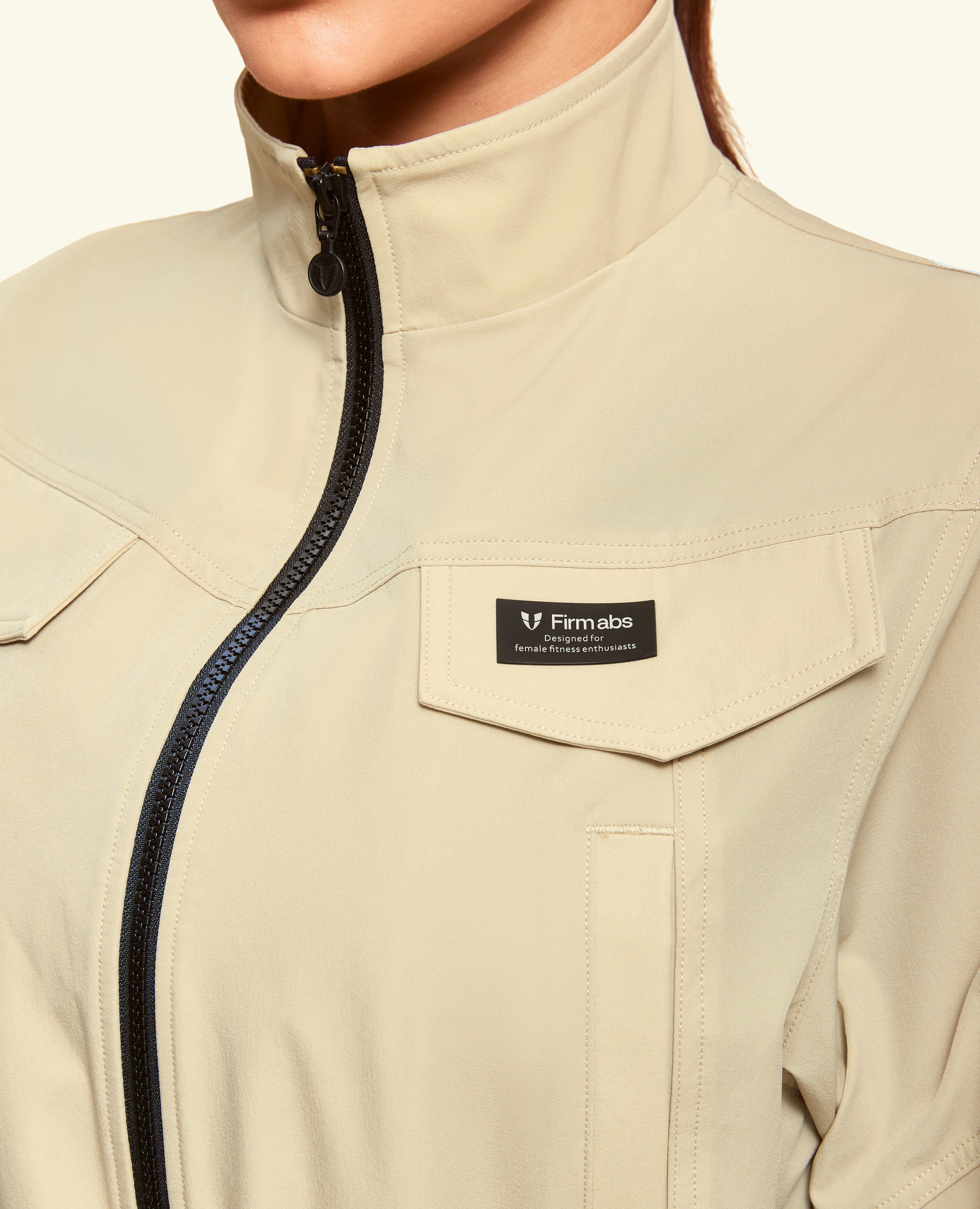 Giacca da carico Ultimate Cropped - sabbia