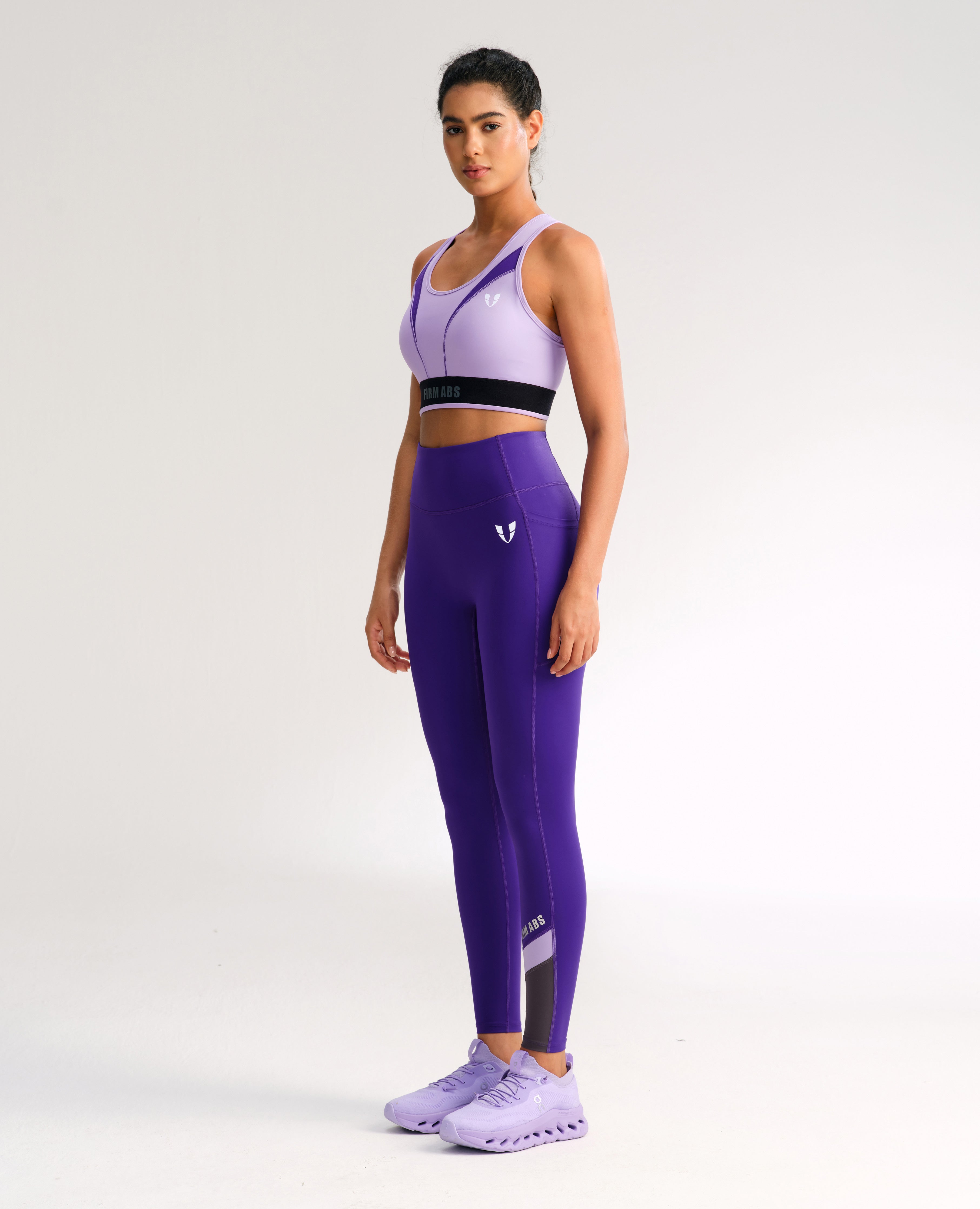 Vivid Support Sports Bra - Purple