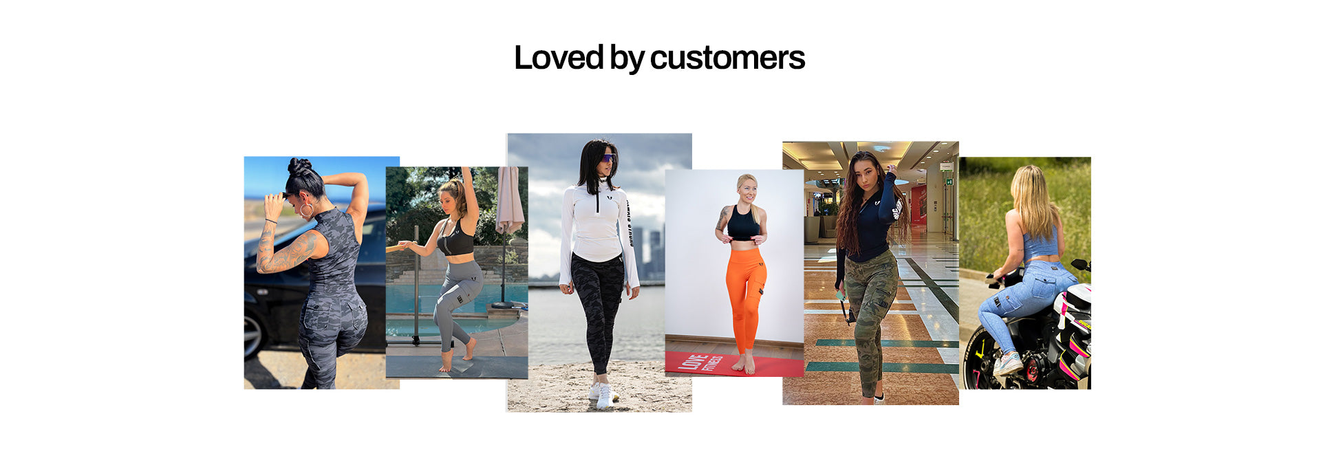 Women's Cargo Leggings with Pockets Black | Firmabs