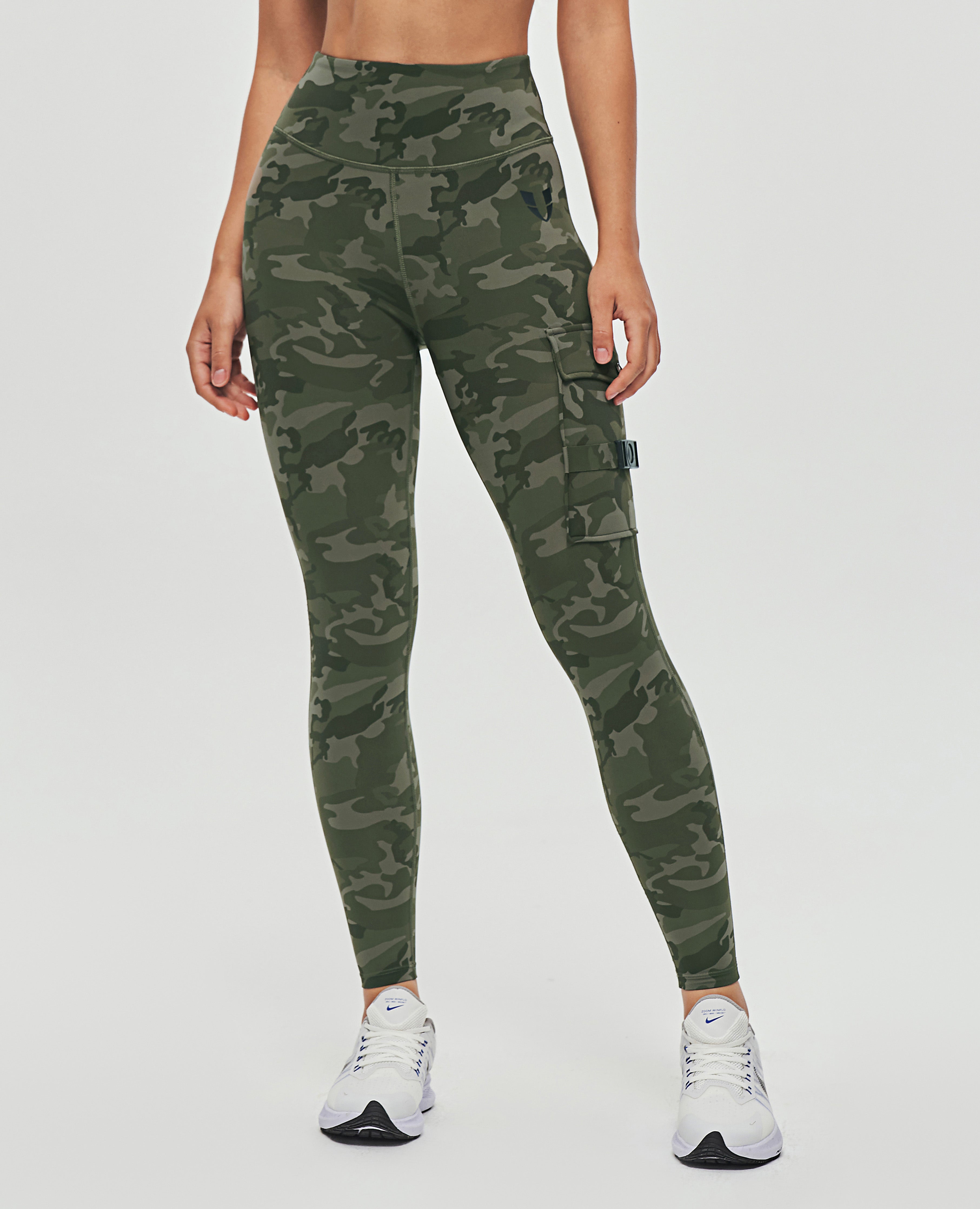 Cargo-Fitness-Leggings – Camo