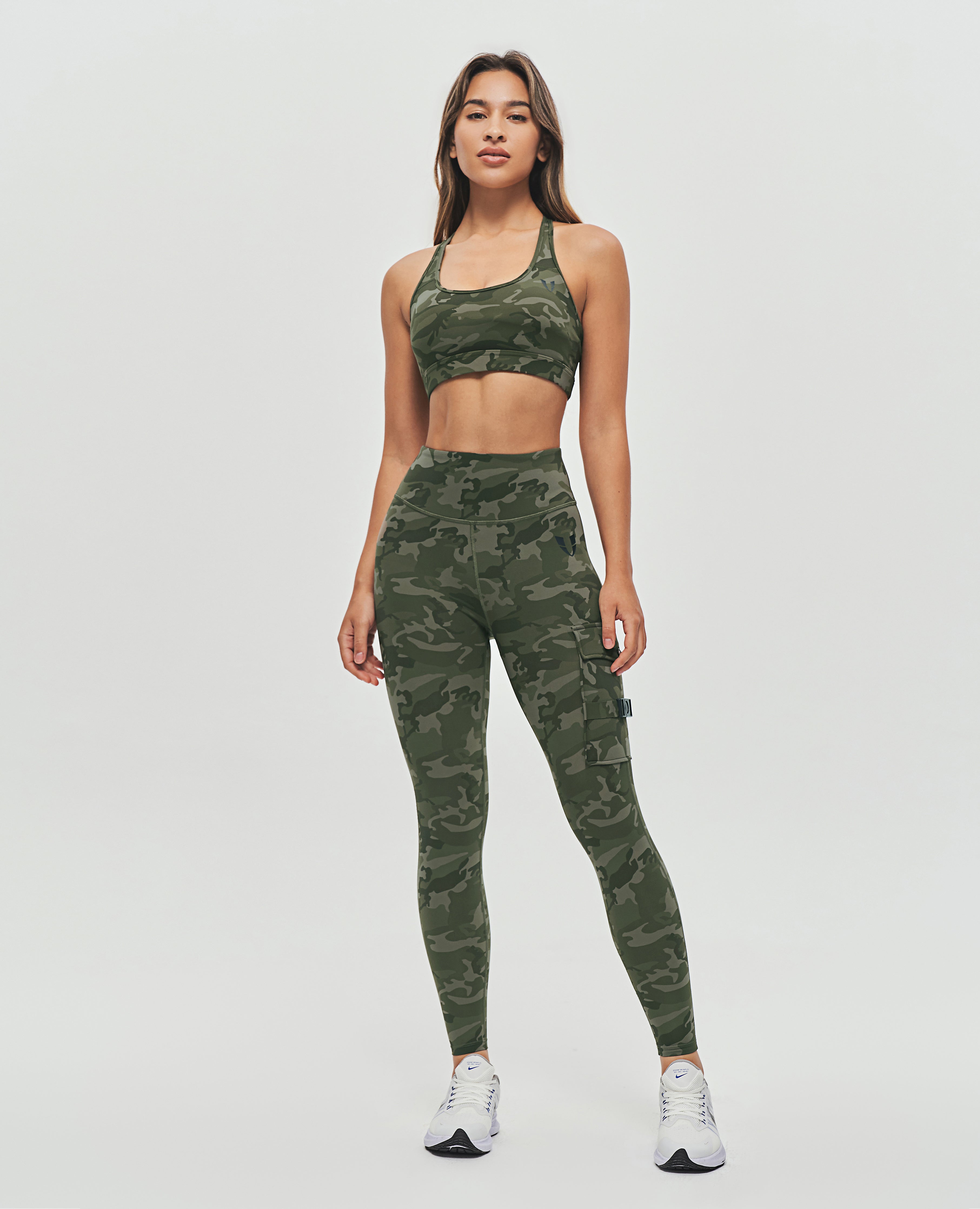 Cargo Fitness Leggings Camo | FIRM ABS