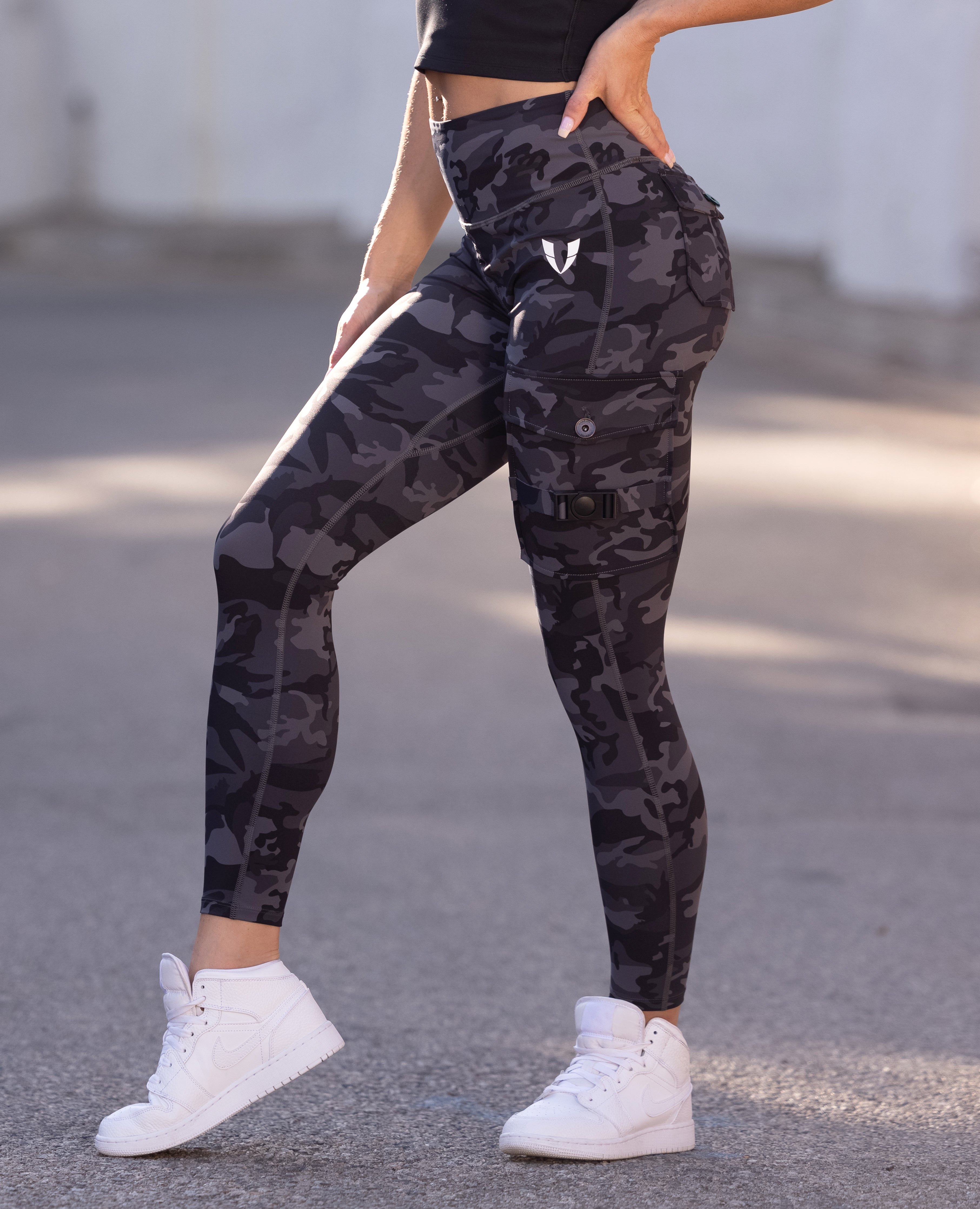 Cargo Fitness Leggings Camo FIRM ABS Reviews On, 46% OFF