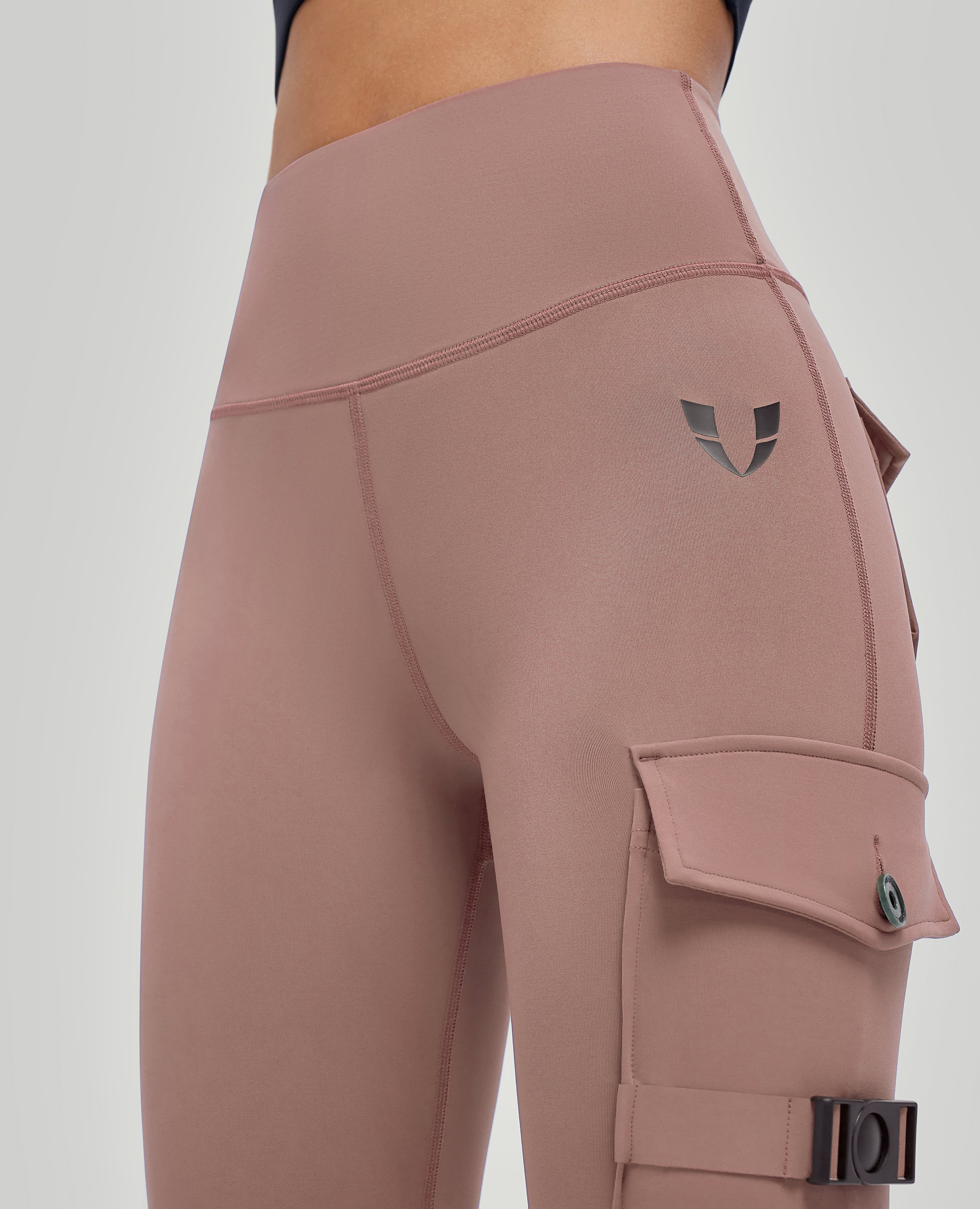 貨物フィットネスレギンス - 明るいピンク