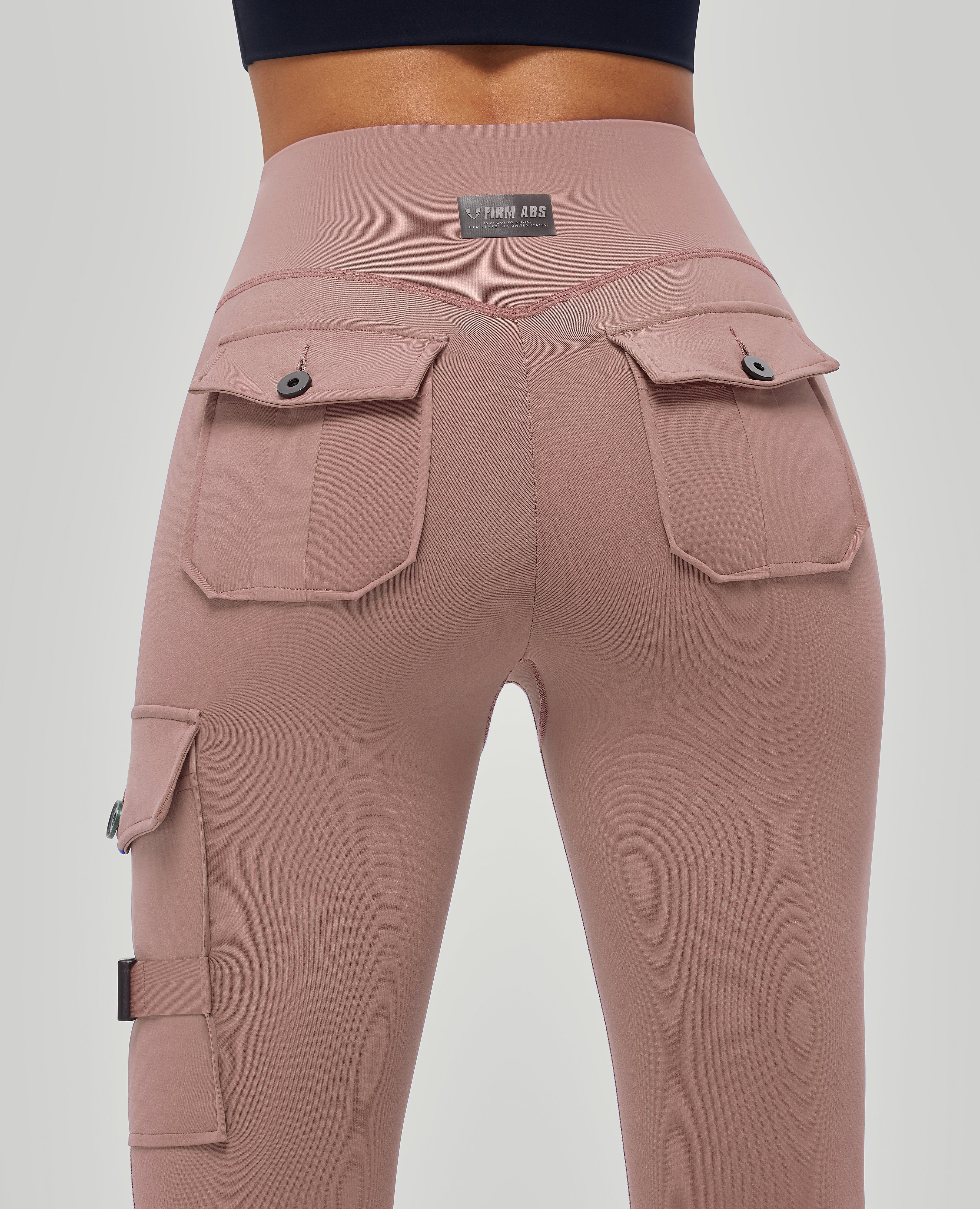 貨物フィットネスレギンス - 明るいピンク