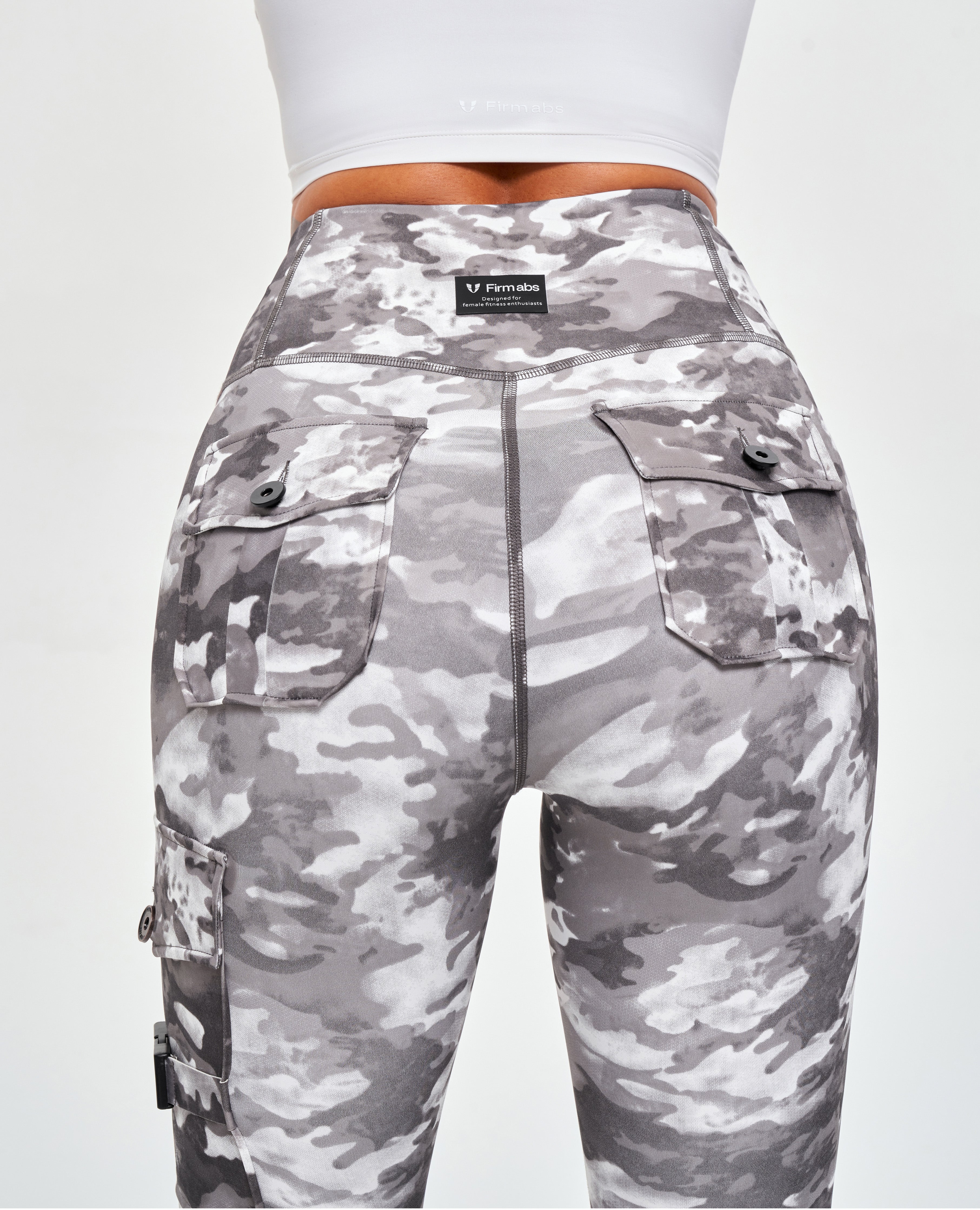 Leggings Cargo Fitness - Camuflaje Tie Dye