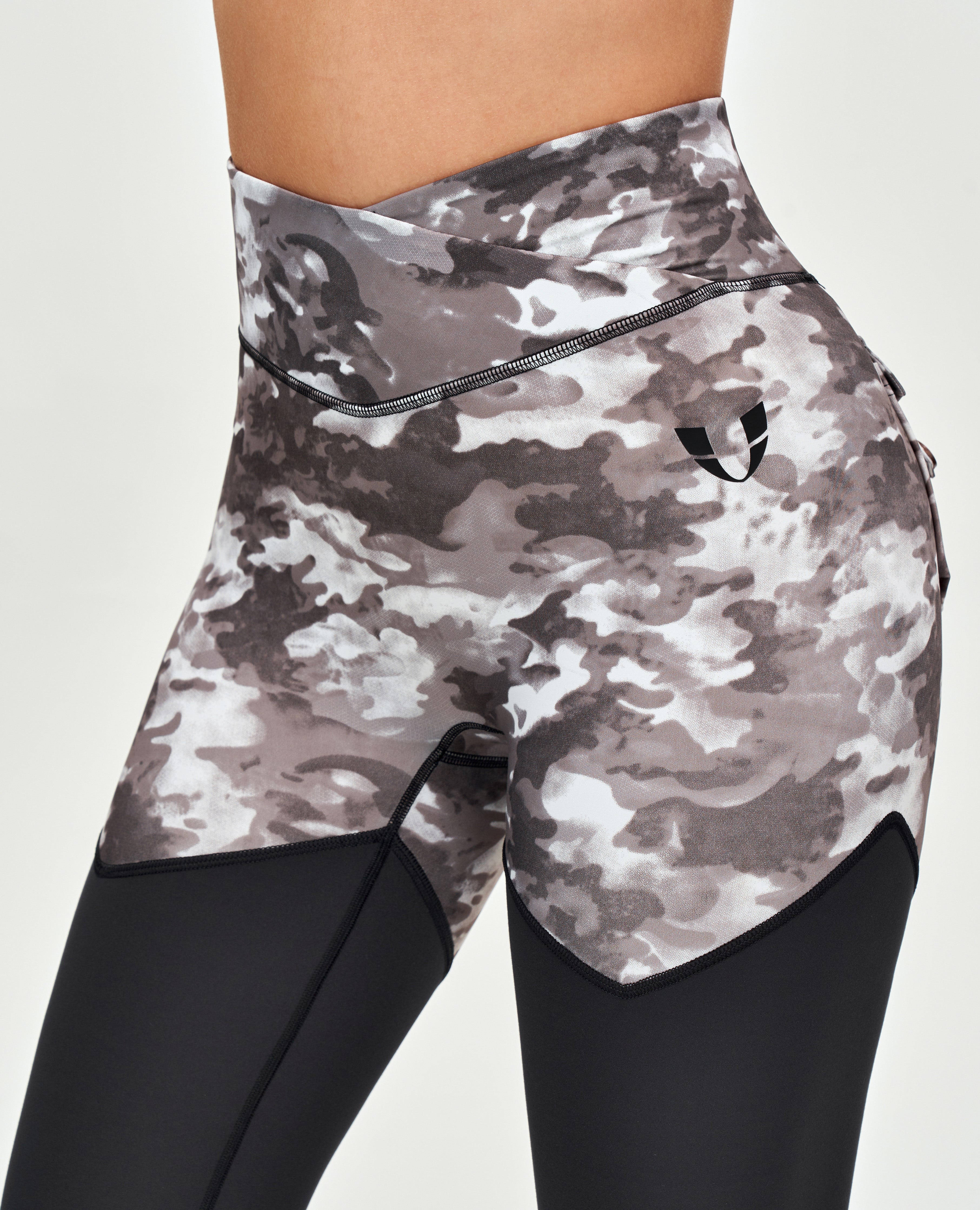 Leggings Cargo Power - Camuflaje Tie Dye