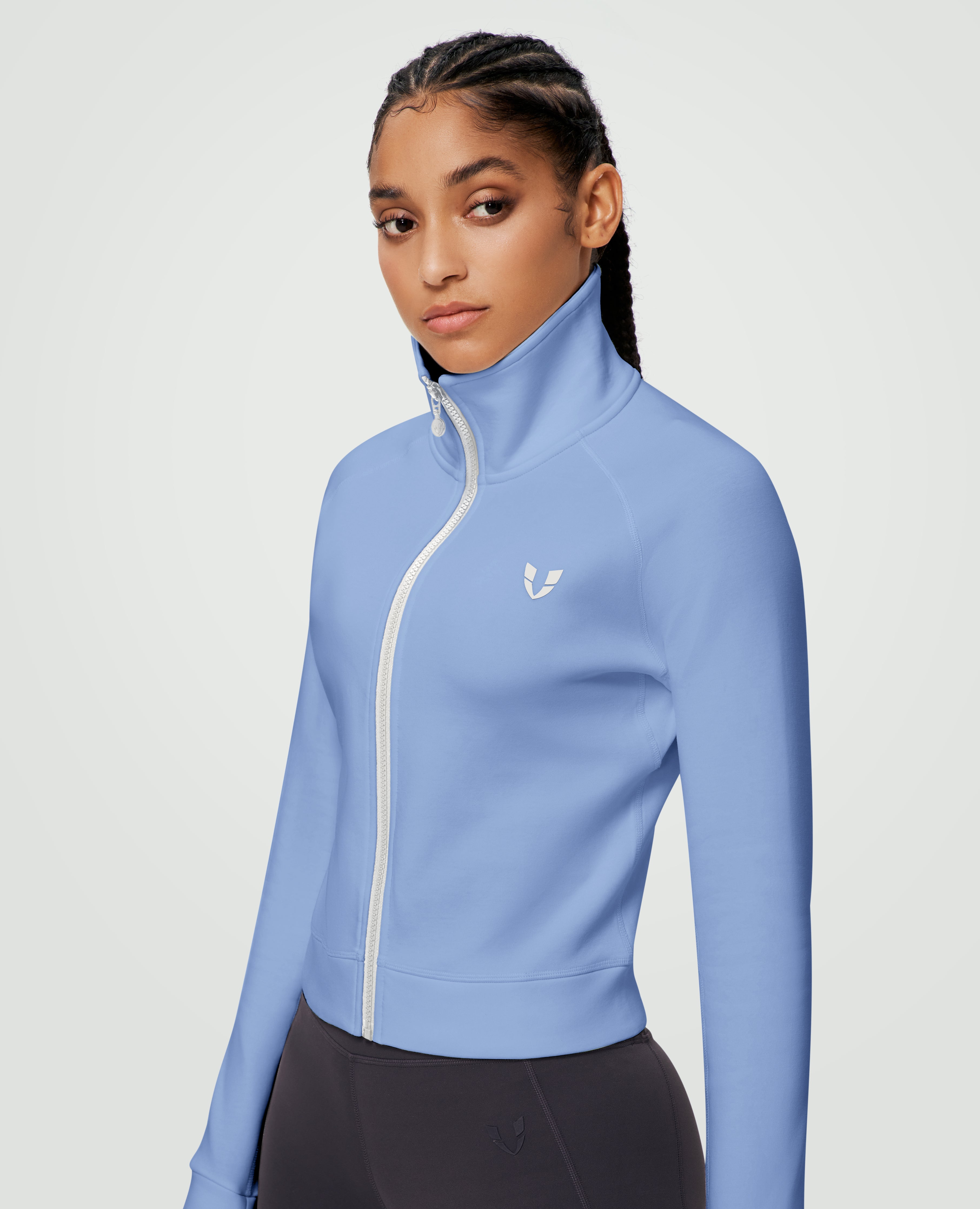 Zip Up Training Jacket - Blue