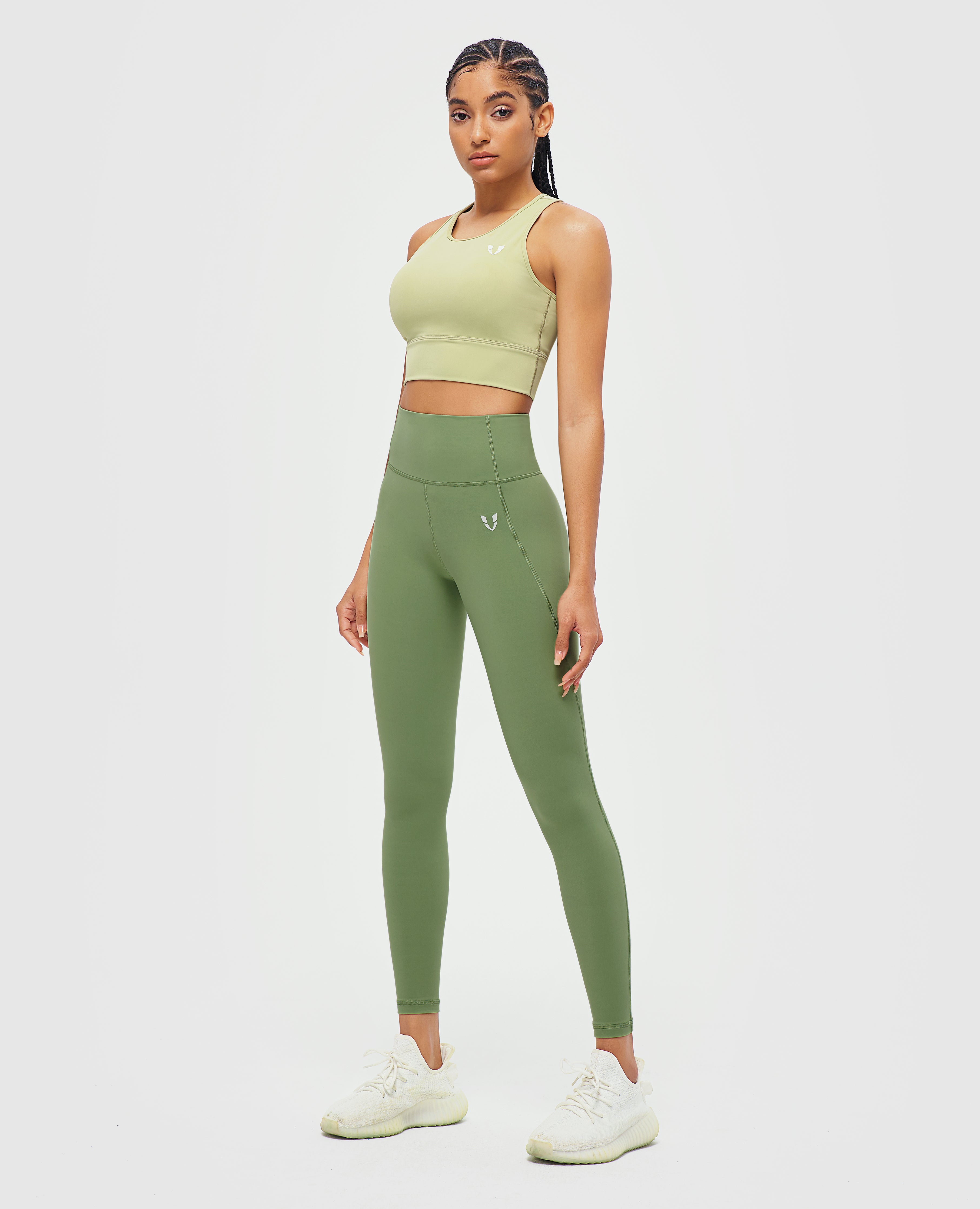 Power Athletic Leggings Green