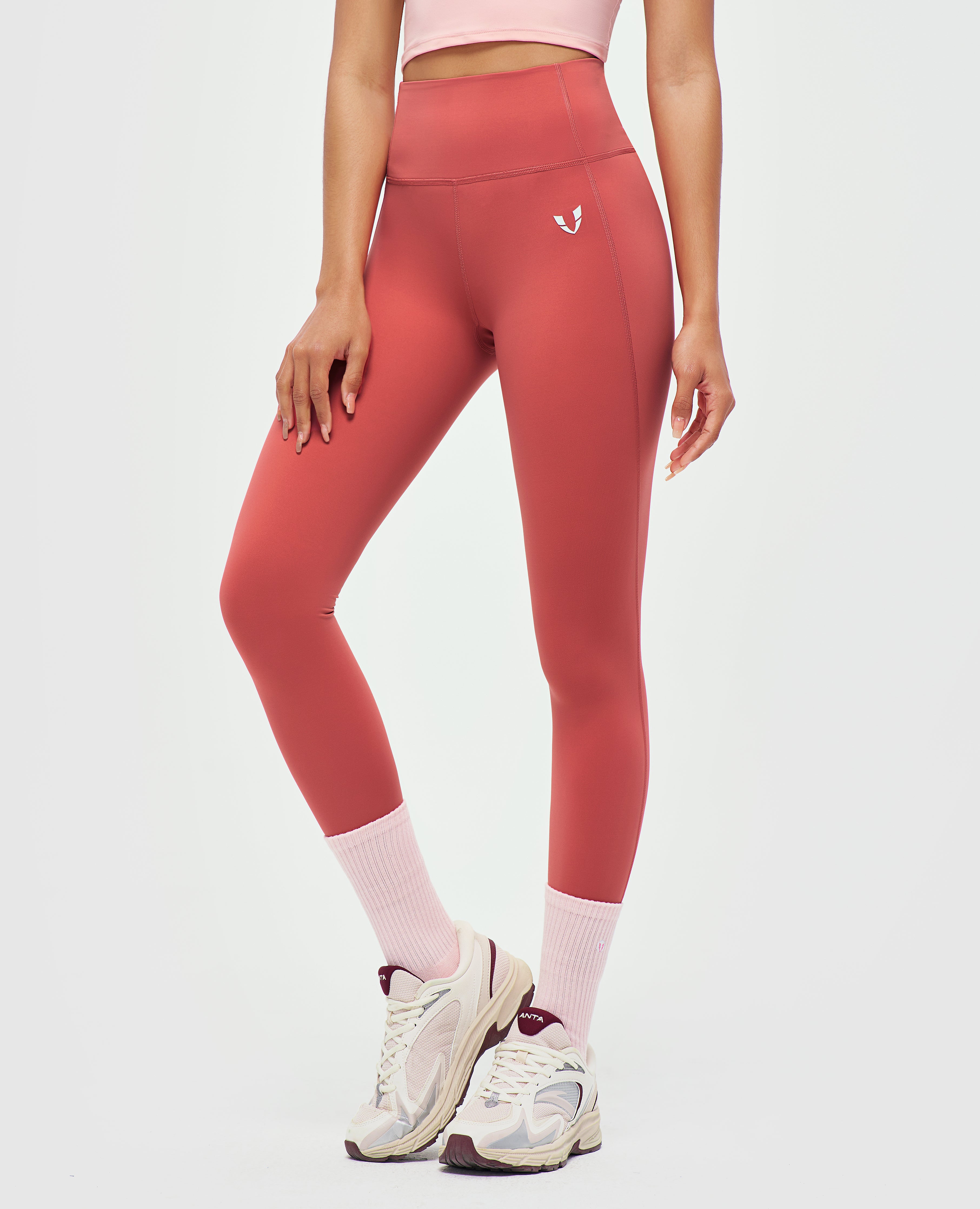 Leggings deportivos Power - Rojo