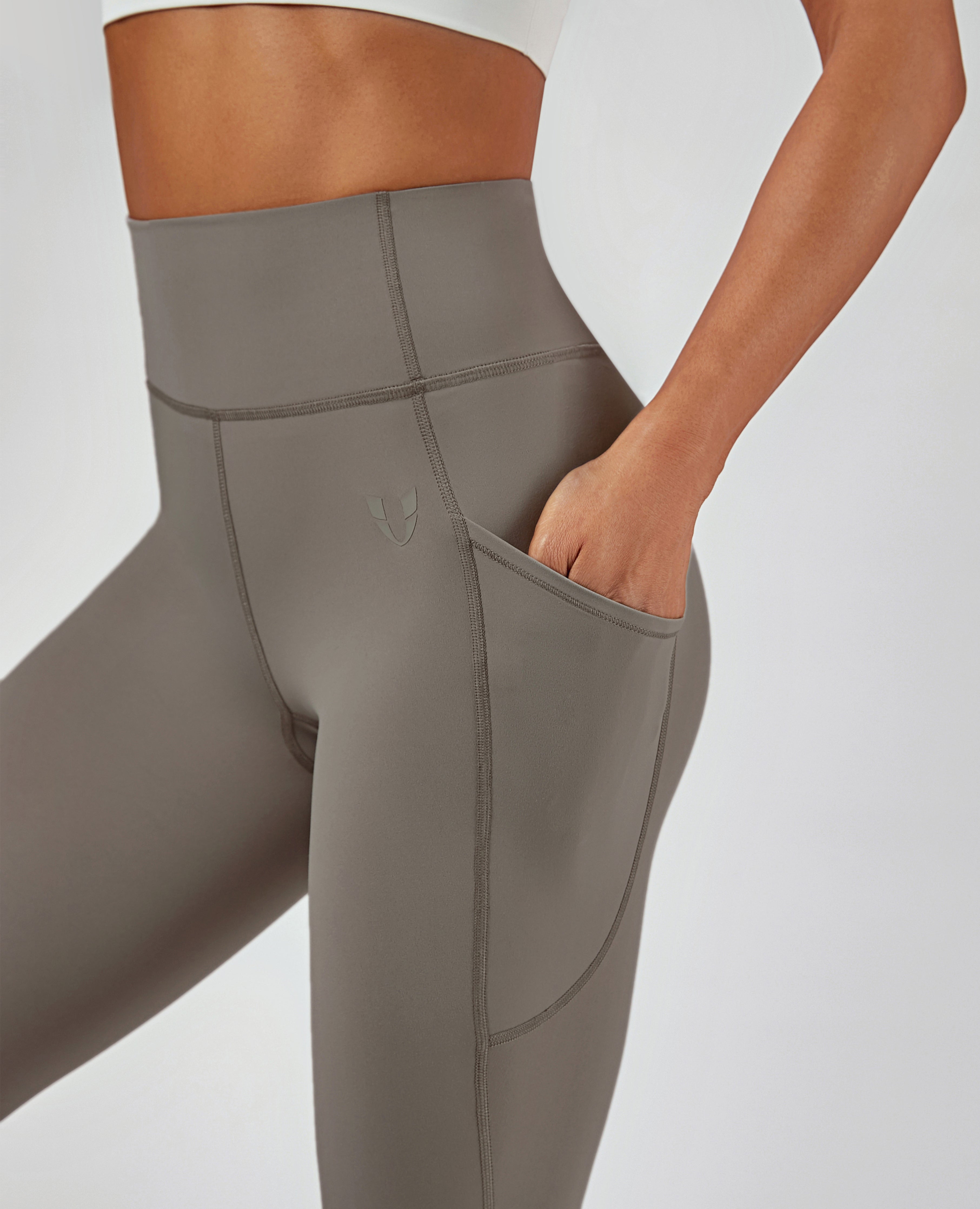 Honeypeach Sculpt Leggings - Gray