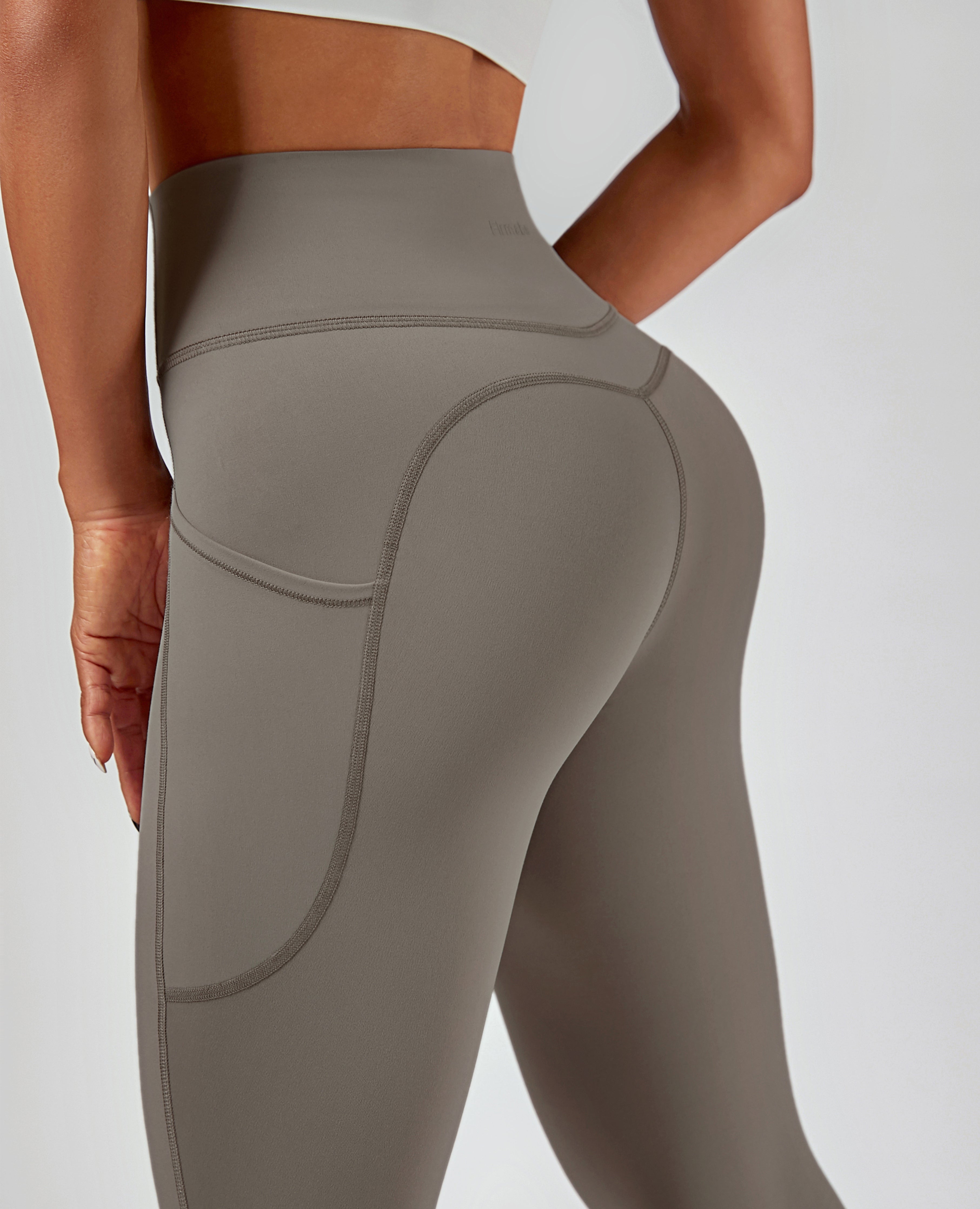 Honeypeach Sculpt Leggings - Gray